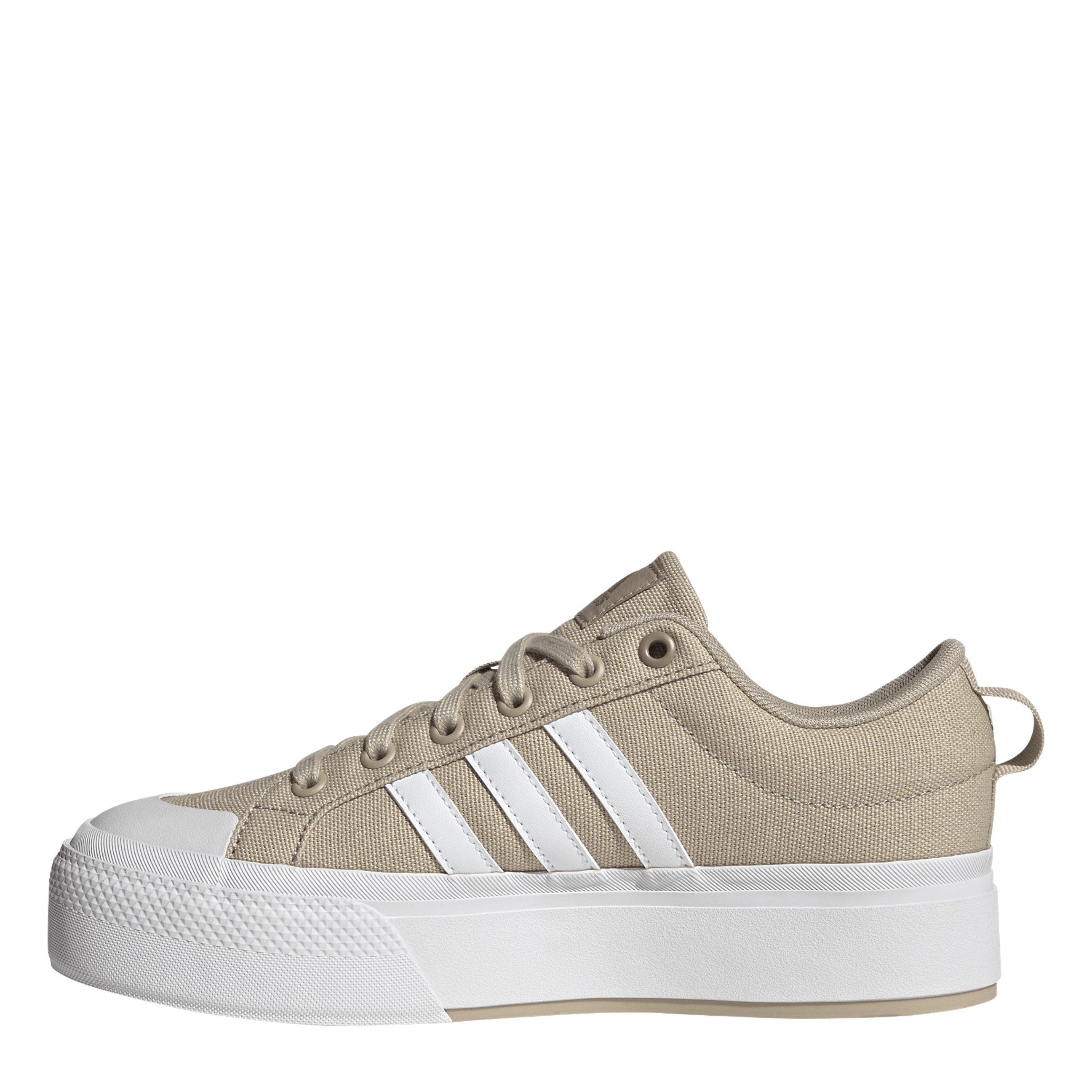 Brown/White/Met - adidas - Bravada 2.0 Platform Shoes Womens - 2