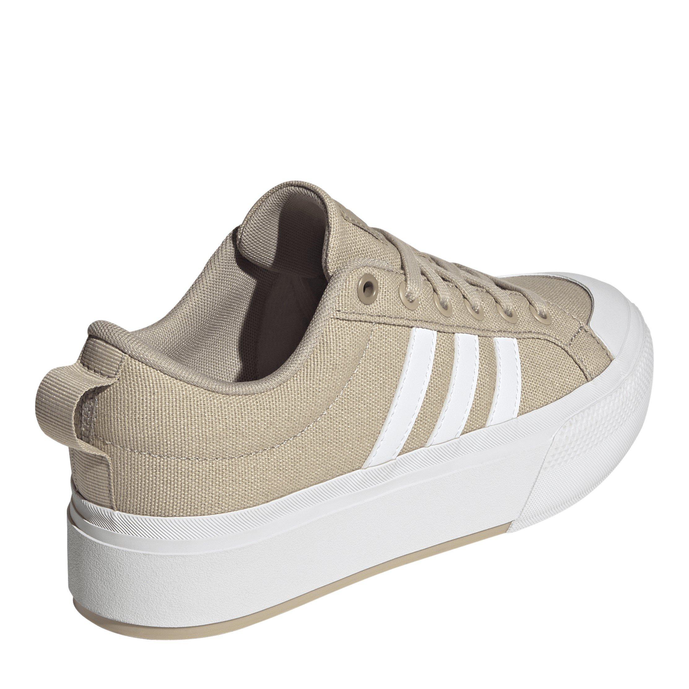 Brown/White/Met - adidas - Bravada 2.0 Platform Shoes Womens - 4