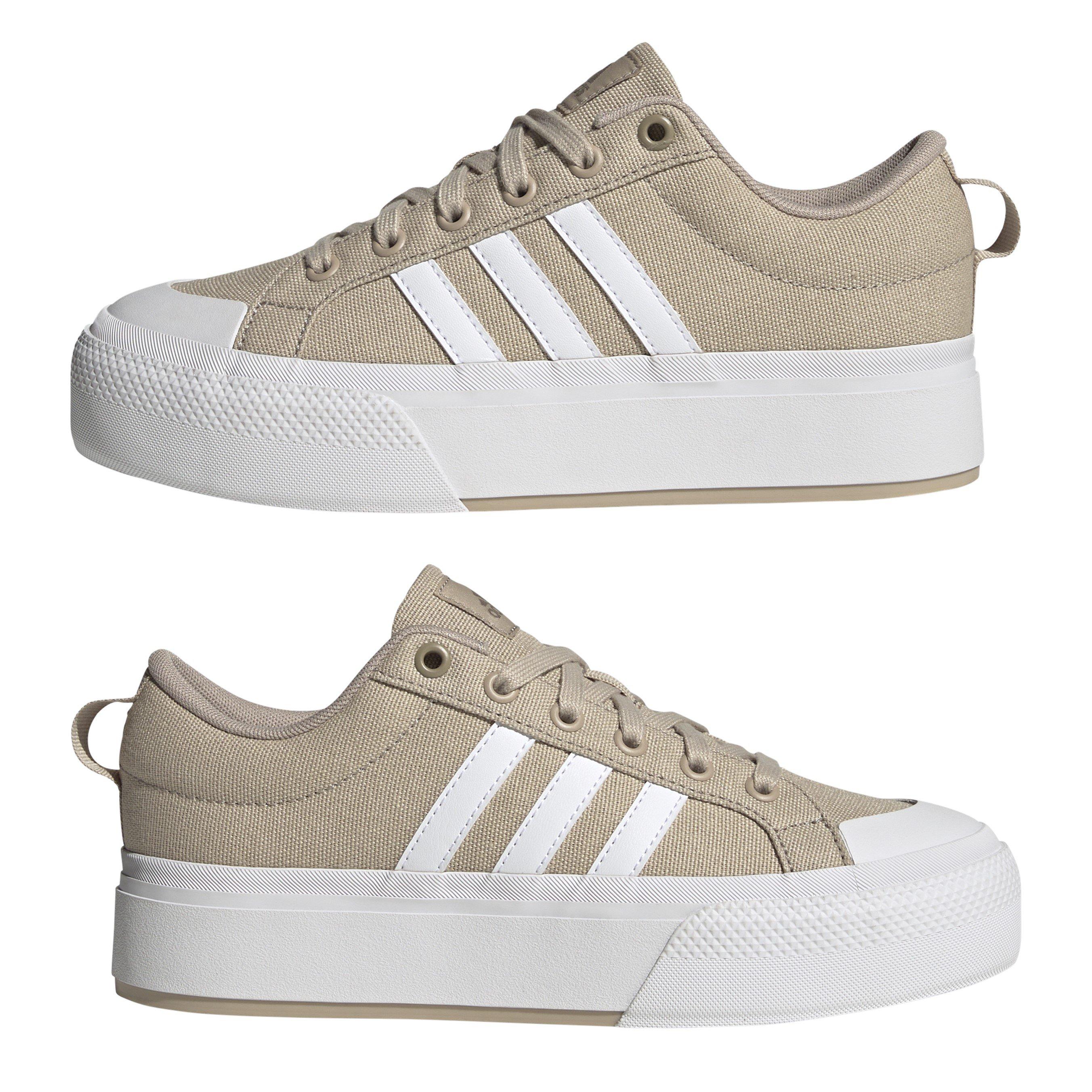 Brown/White/Met - adidas - Bravada 2.0 Platform Shoes Womens - 9