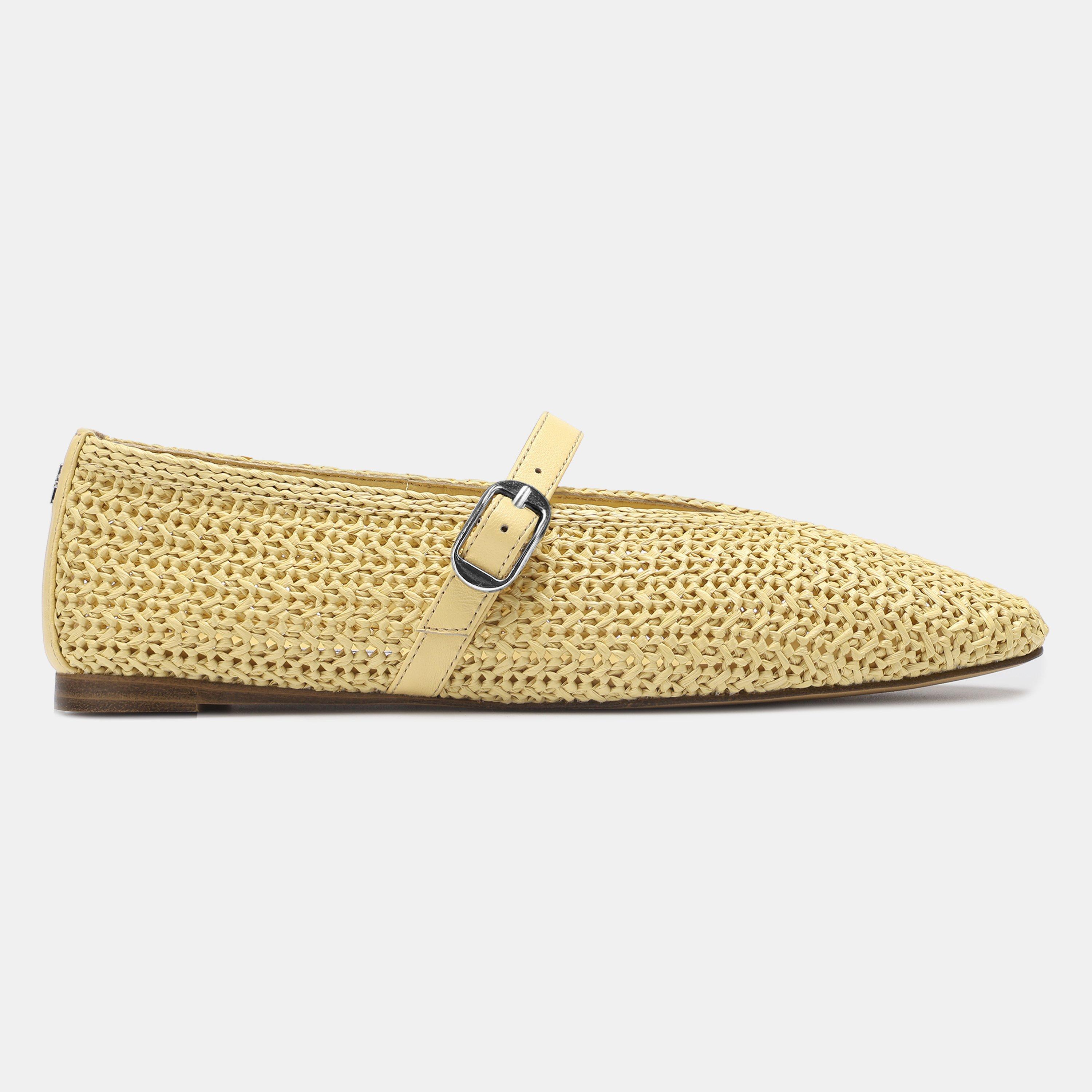 Nokwol Women's Ballet Pumps In Natural