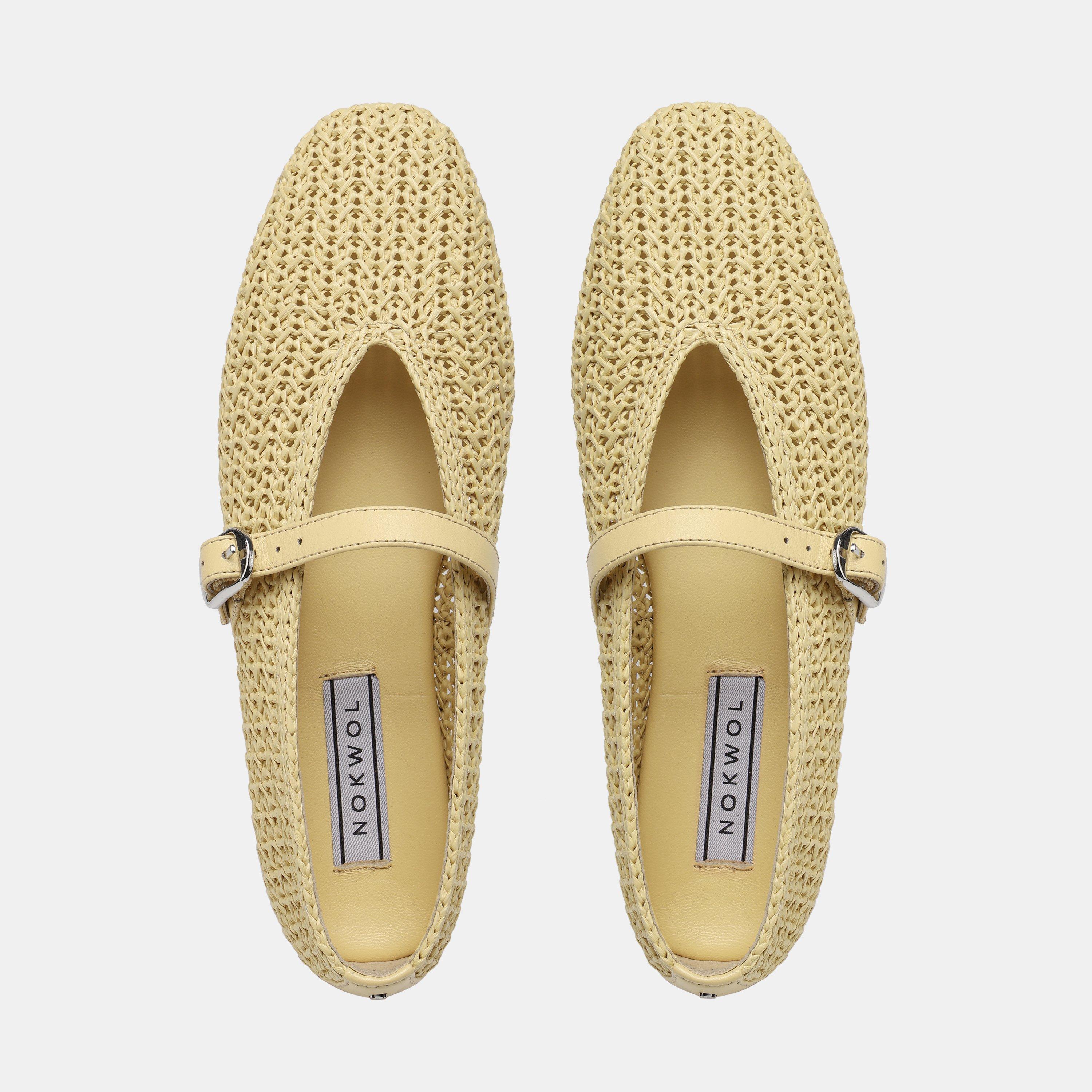 Natural - NOKWOL - Women's Ballet Pumps - 3