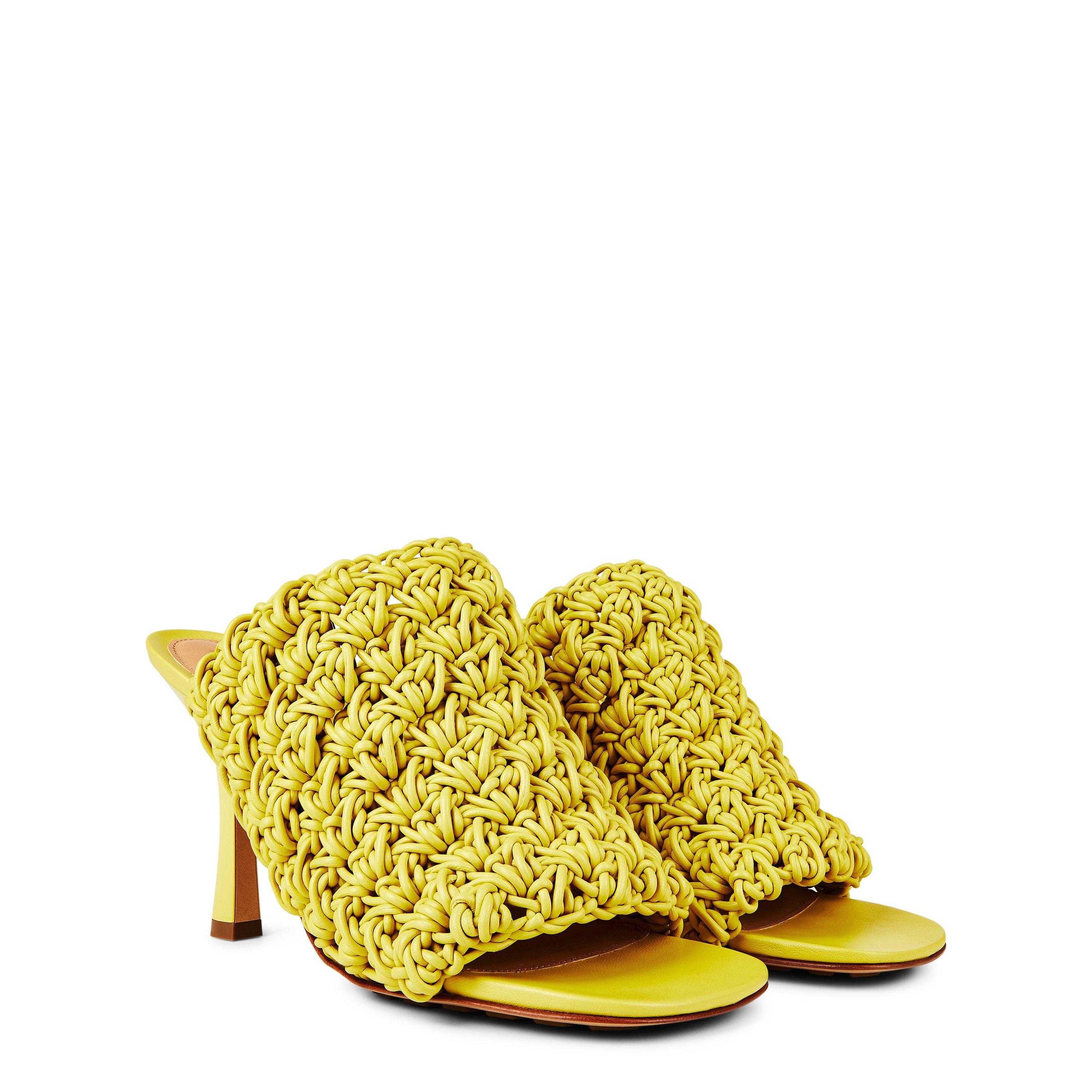 Pear - Bottega Veneta - Women's Heeled Mules - 3