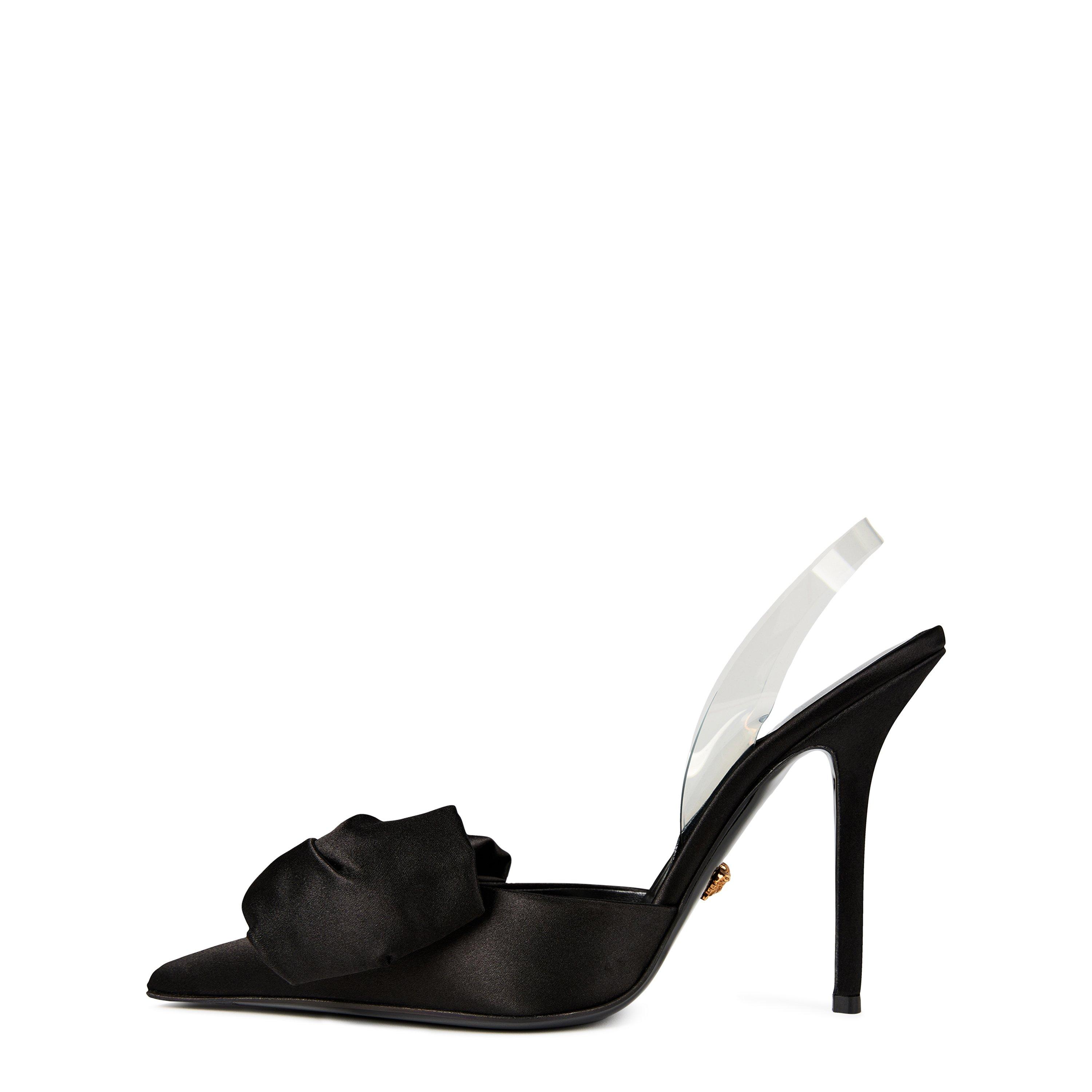 Black Gold - Versace - Women's Heeled Sandals - 2