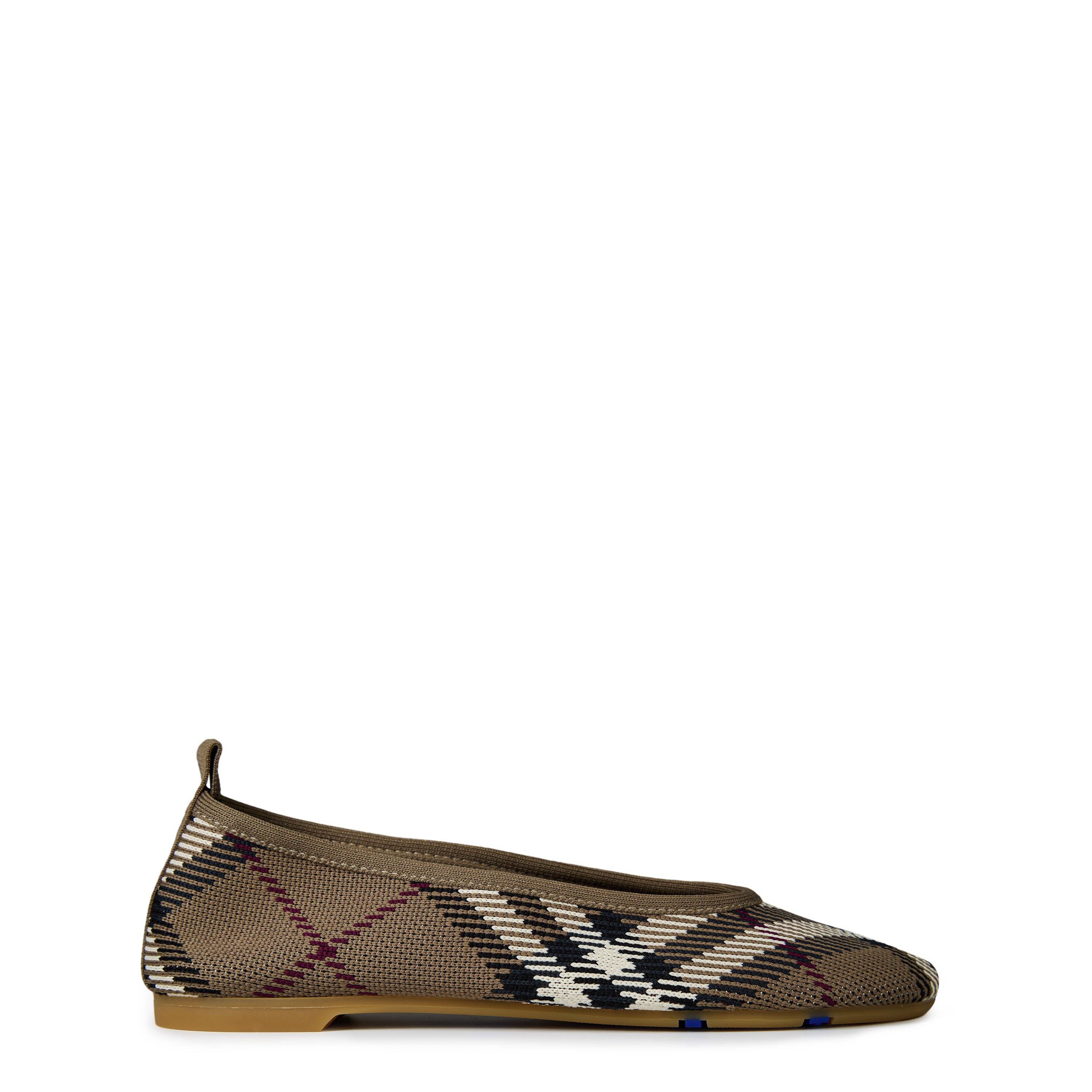 Brush - Burberry - Knit Ballerina Pumps - 1
