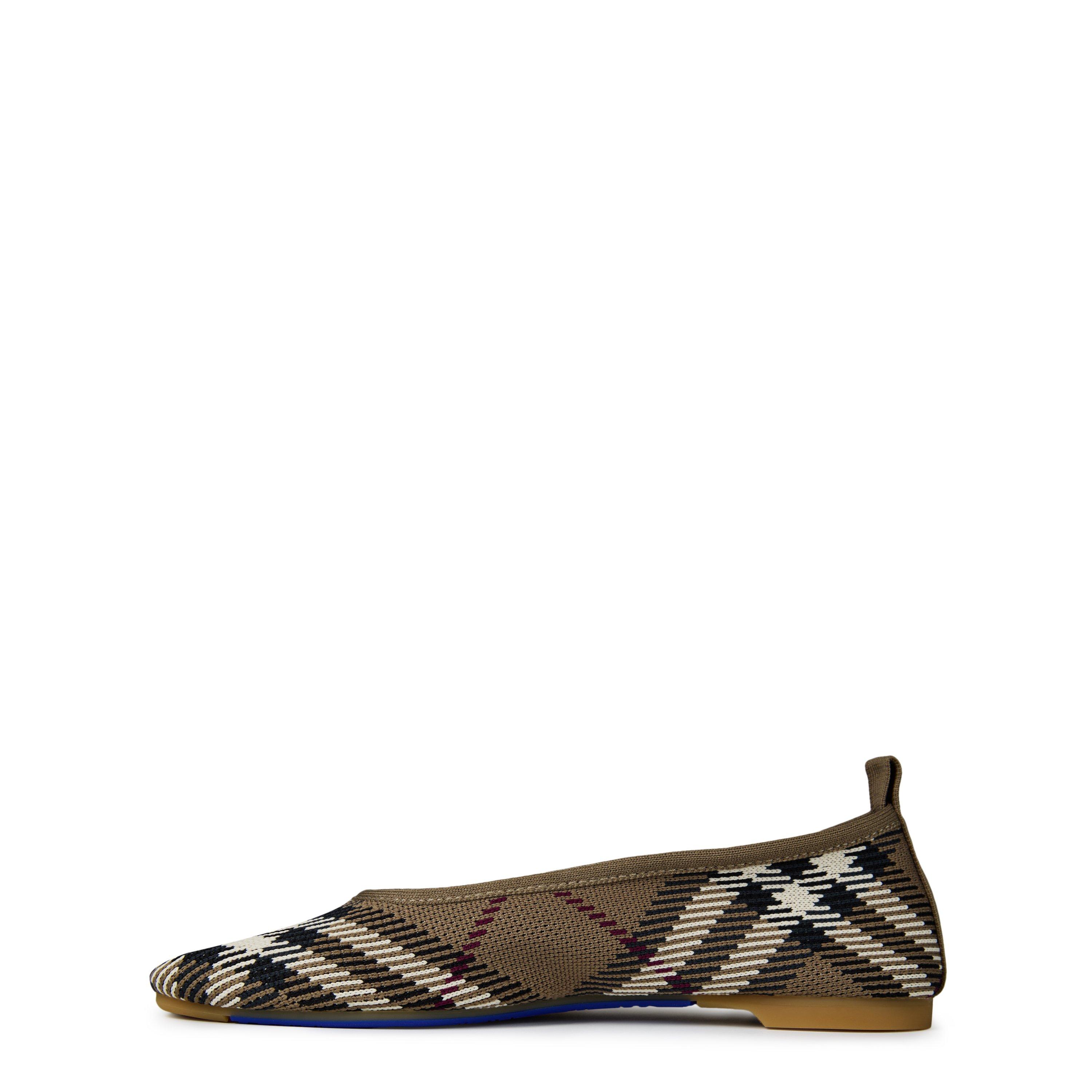 Brush - Burberry - Knit Ballerina Pumps - 3