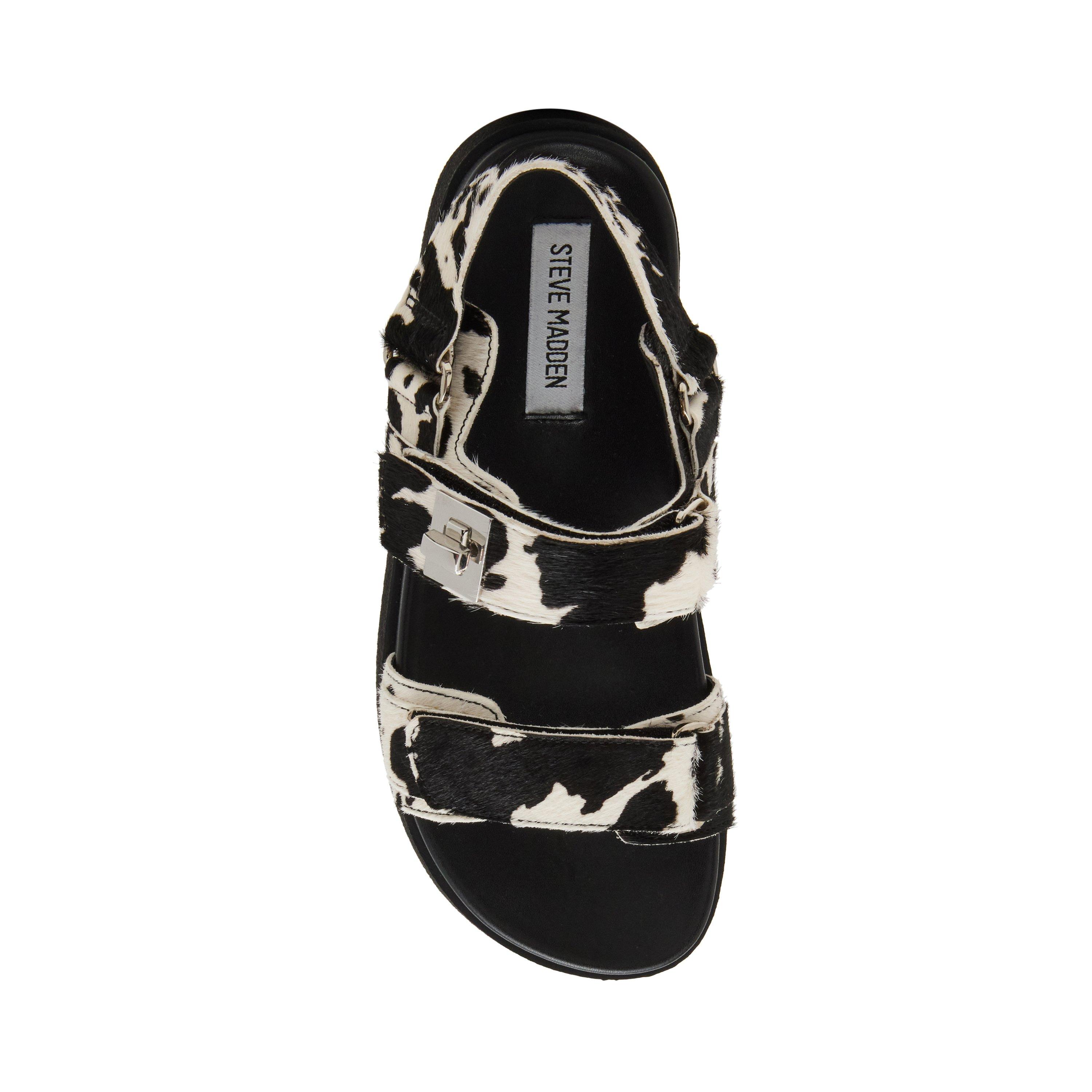 Zwart/Wit - Steve Madden - Madden Mona-C Sandal Ld99 - 5