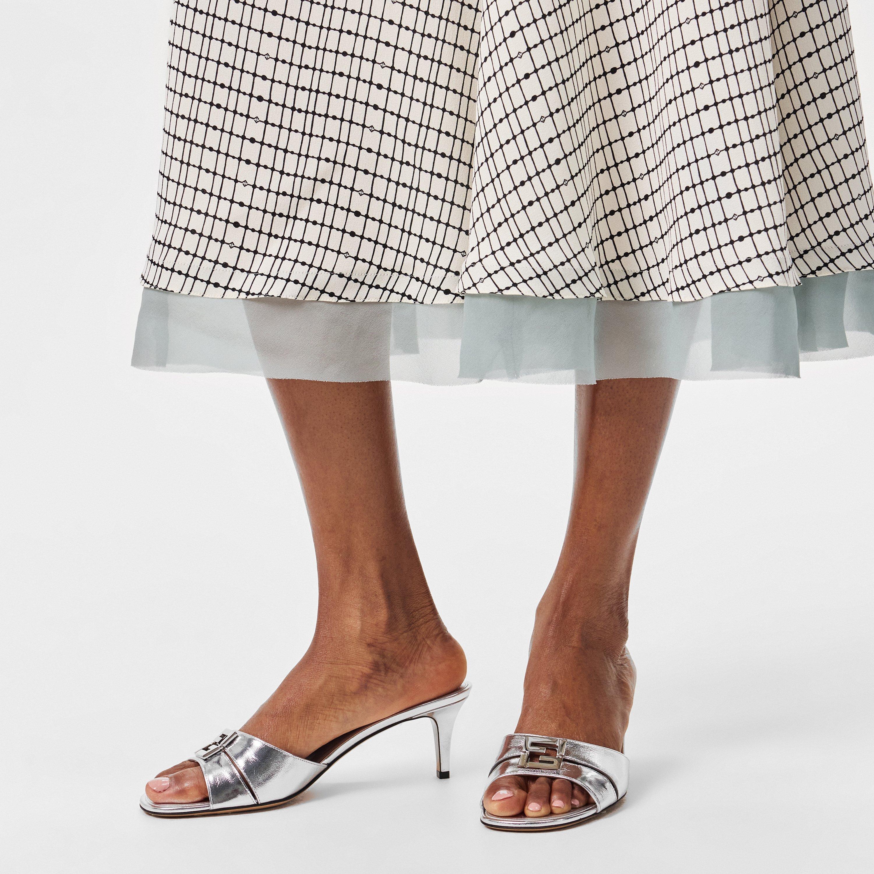 Argento - Fendi - 55mm Fold Heels - 3