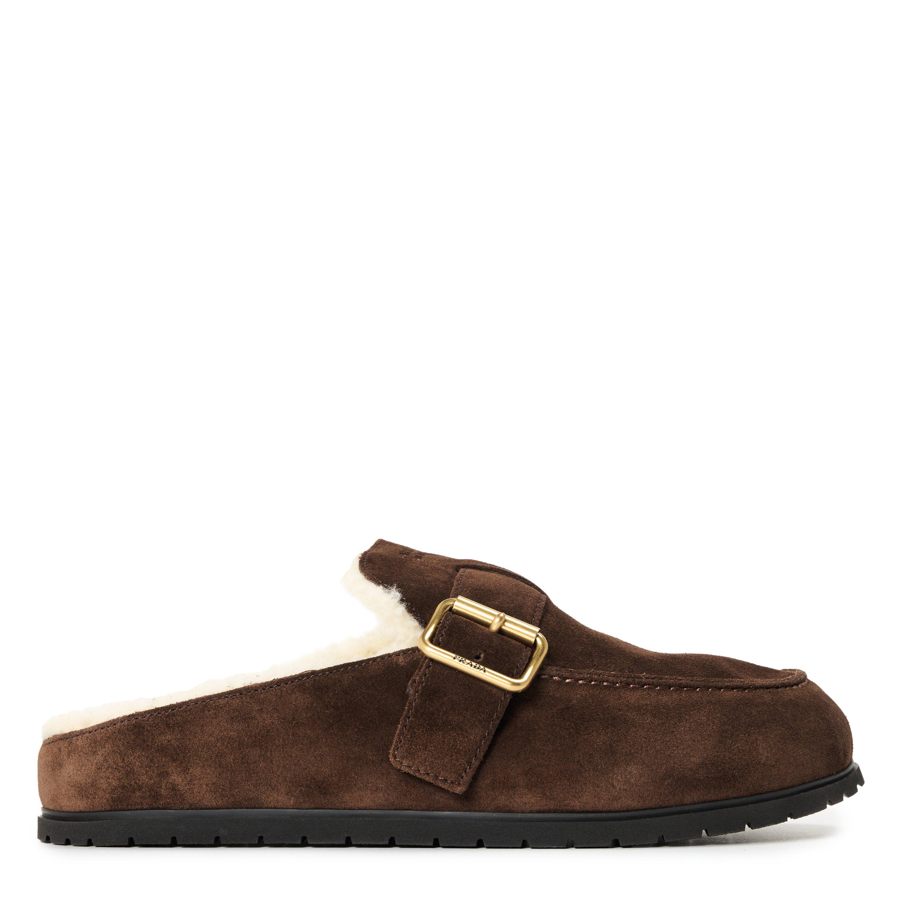 Prada Prada Shearling Mule Ld64