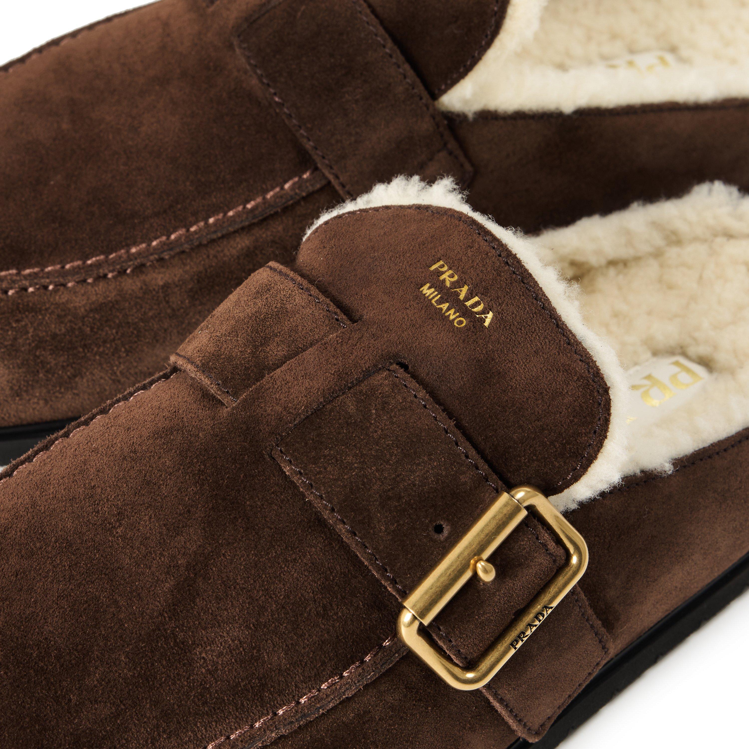 Moro - Prada - Prada Shearling Mule Ld64 - 3