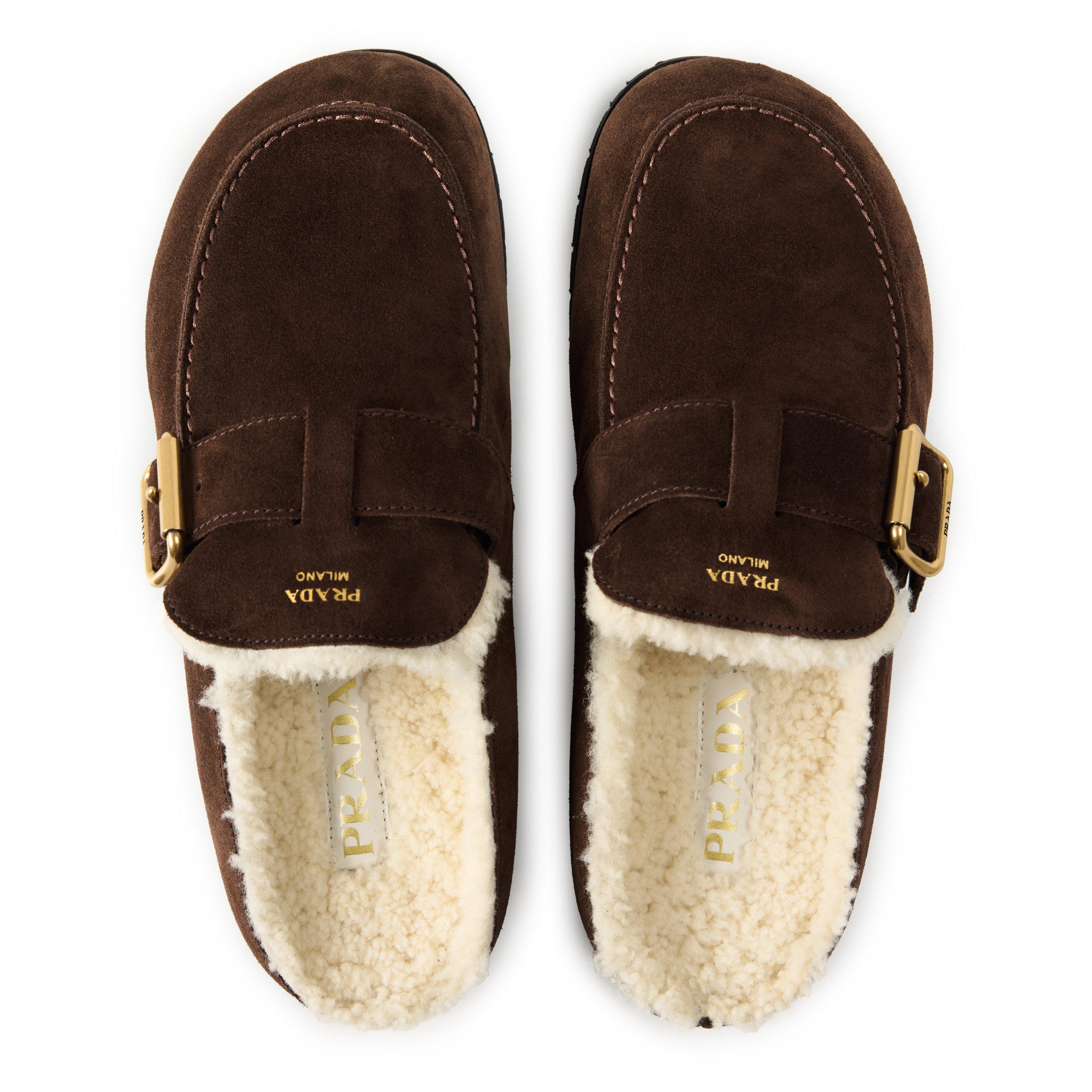 Moro - Prada - Prada Shearling Mule Ld64 - 4