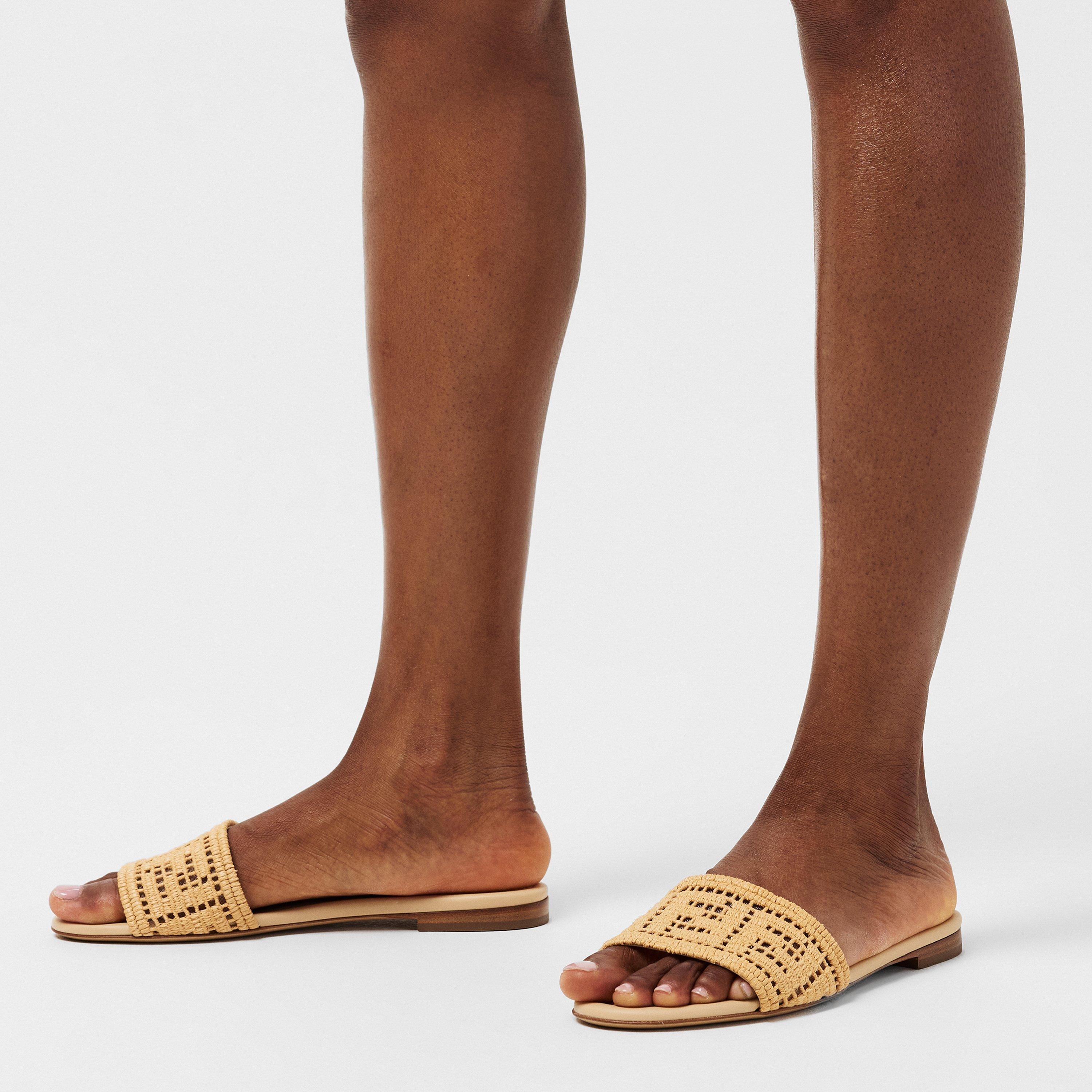 Nudo Rafia - Fendi - Sunshine Raffia Slides - 3