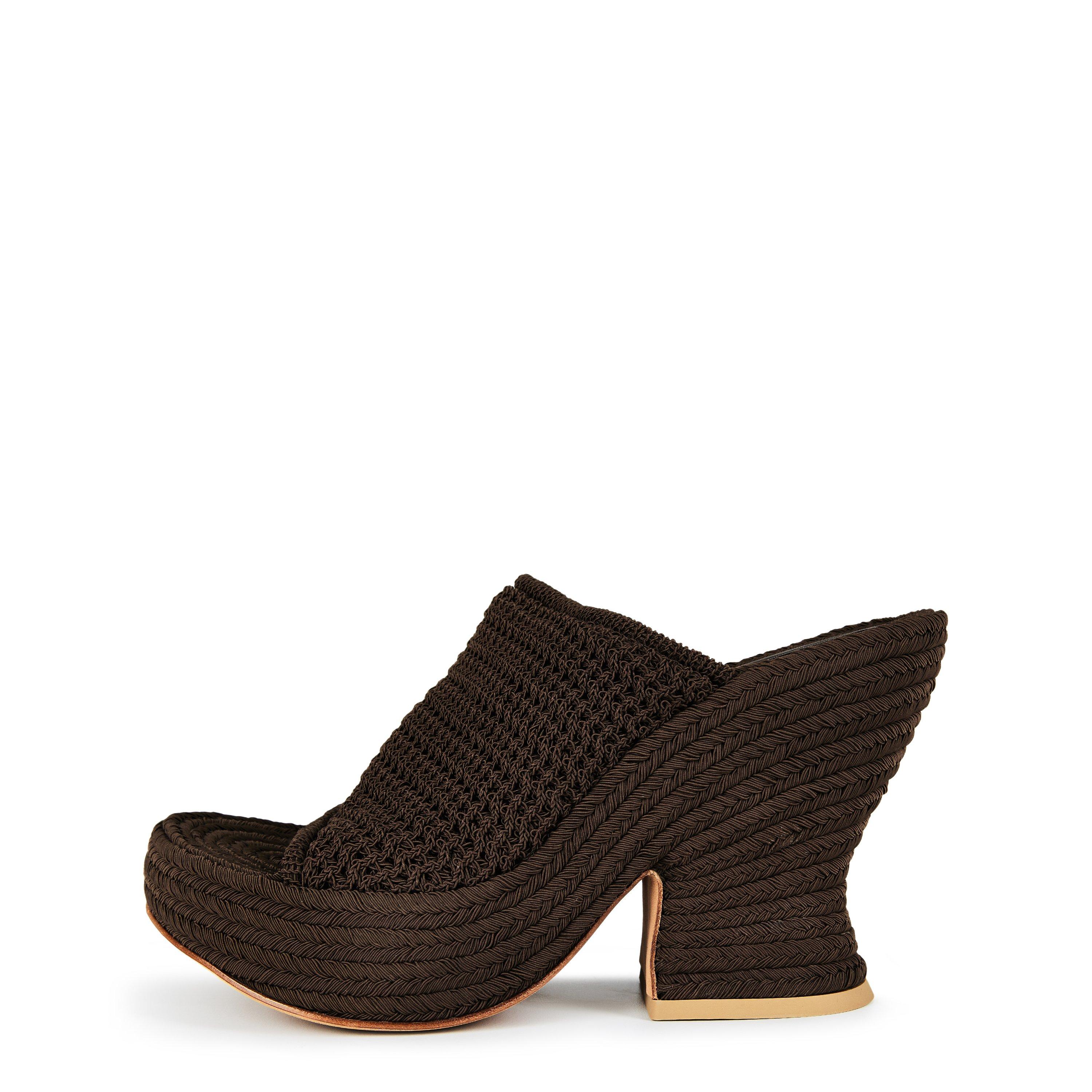 Ebony - Bottega Veneta - Women's Flat Mules - 2