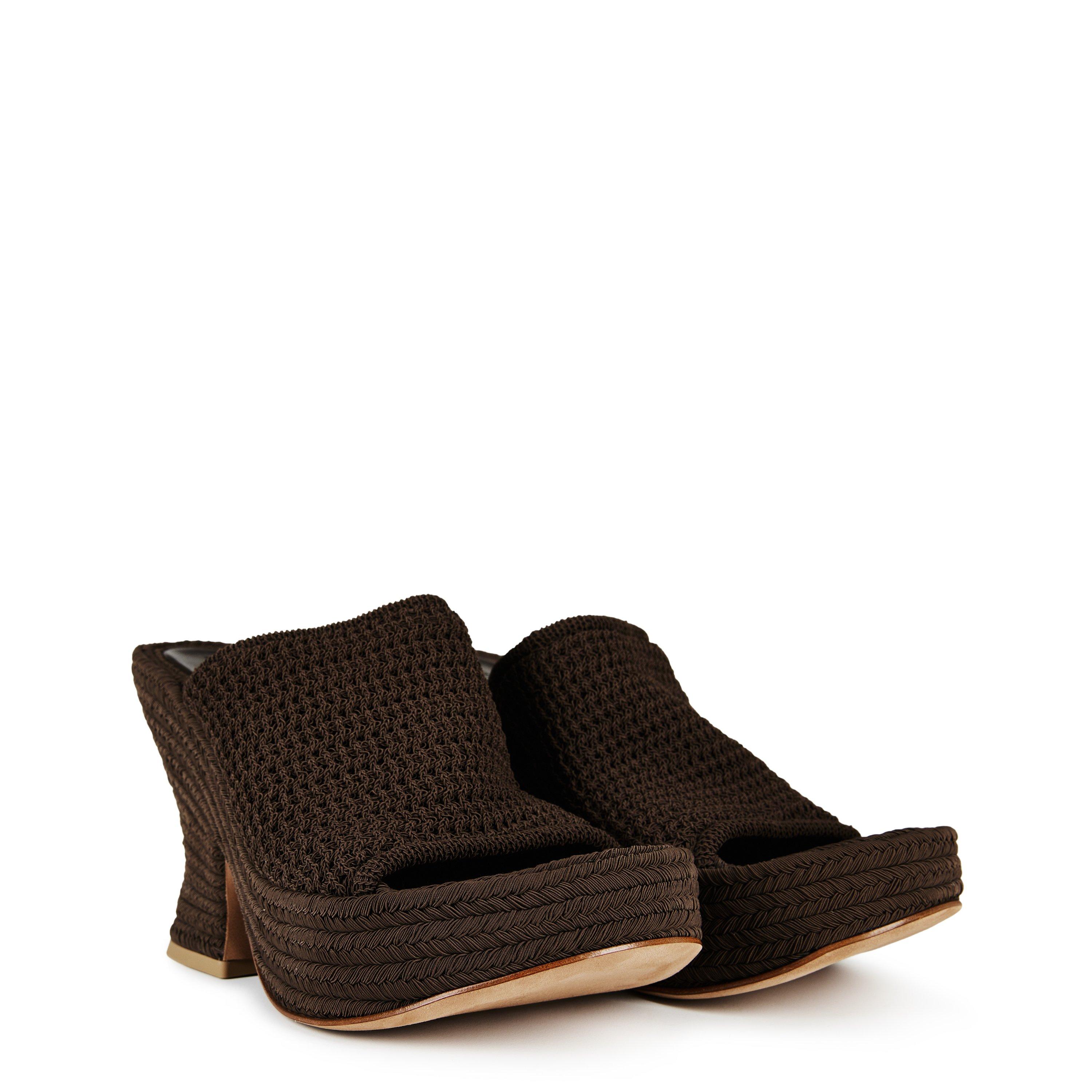 Ebony - Bottega Veneta - Women's Flat Mules - 3