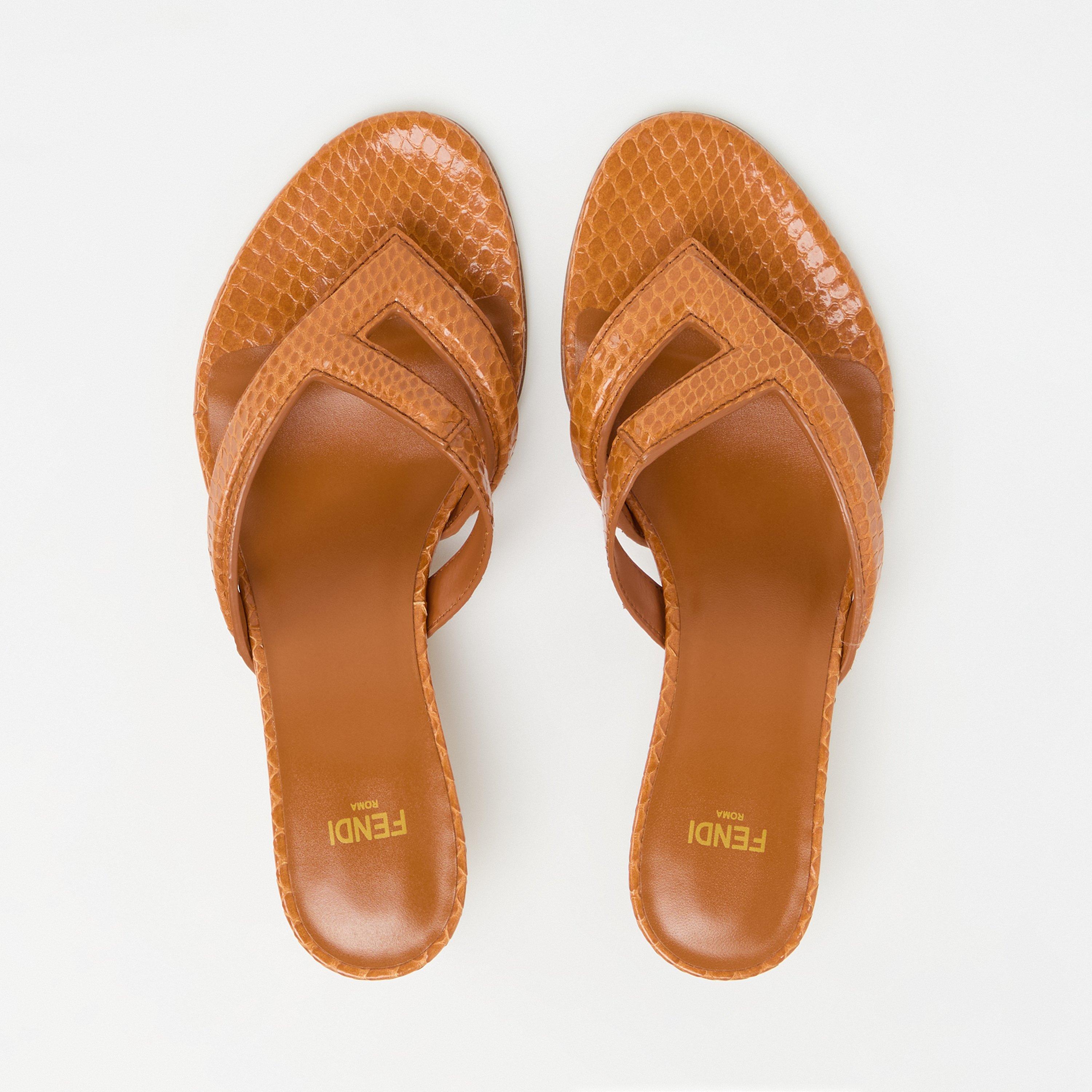 Brandy - Fendi - Women's Thong Heeled Sandals - 4