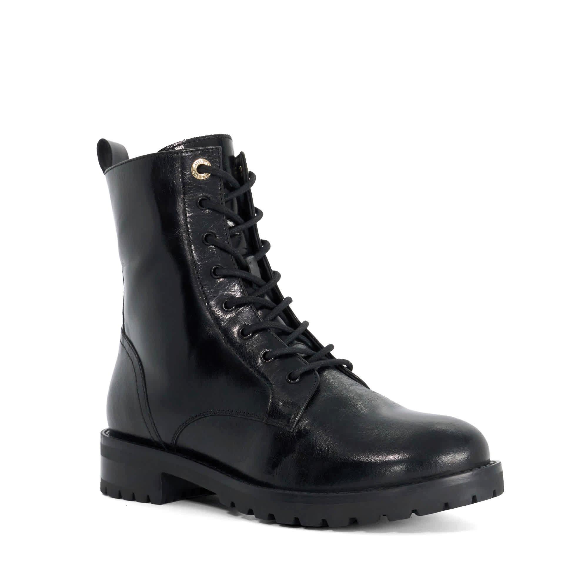 Black Leather - Dune London - Dune Pressures Ld64 - 2