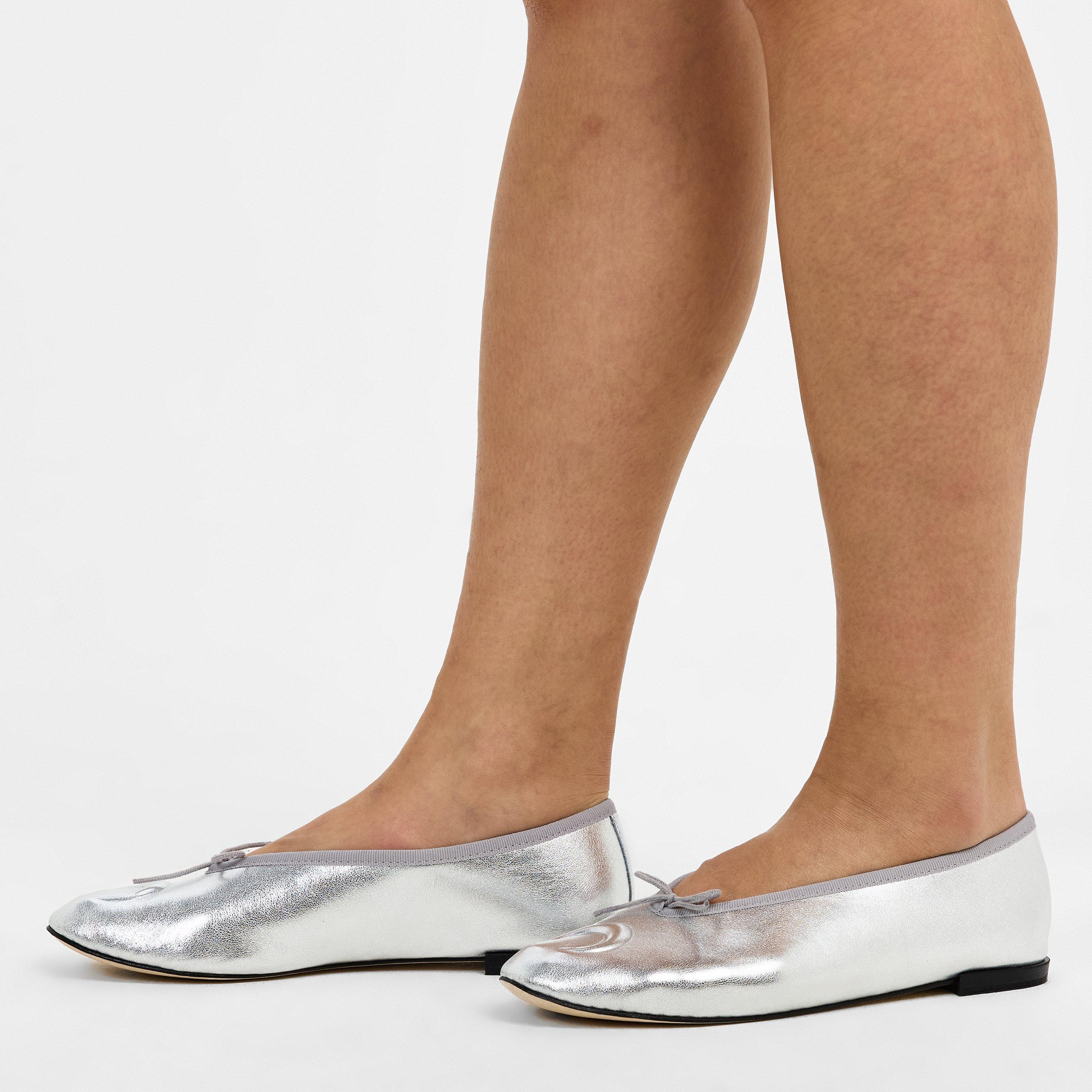 Silver - Marine Serre - Women's Ballet Pumps - 3
