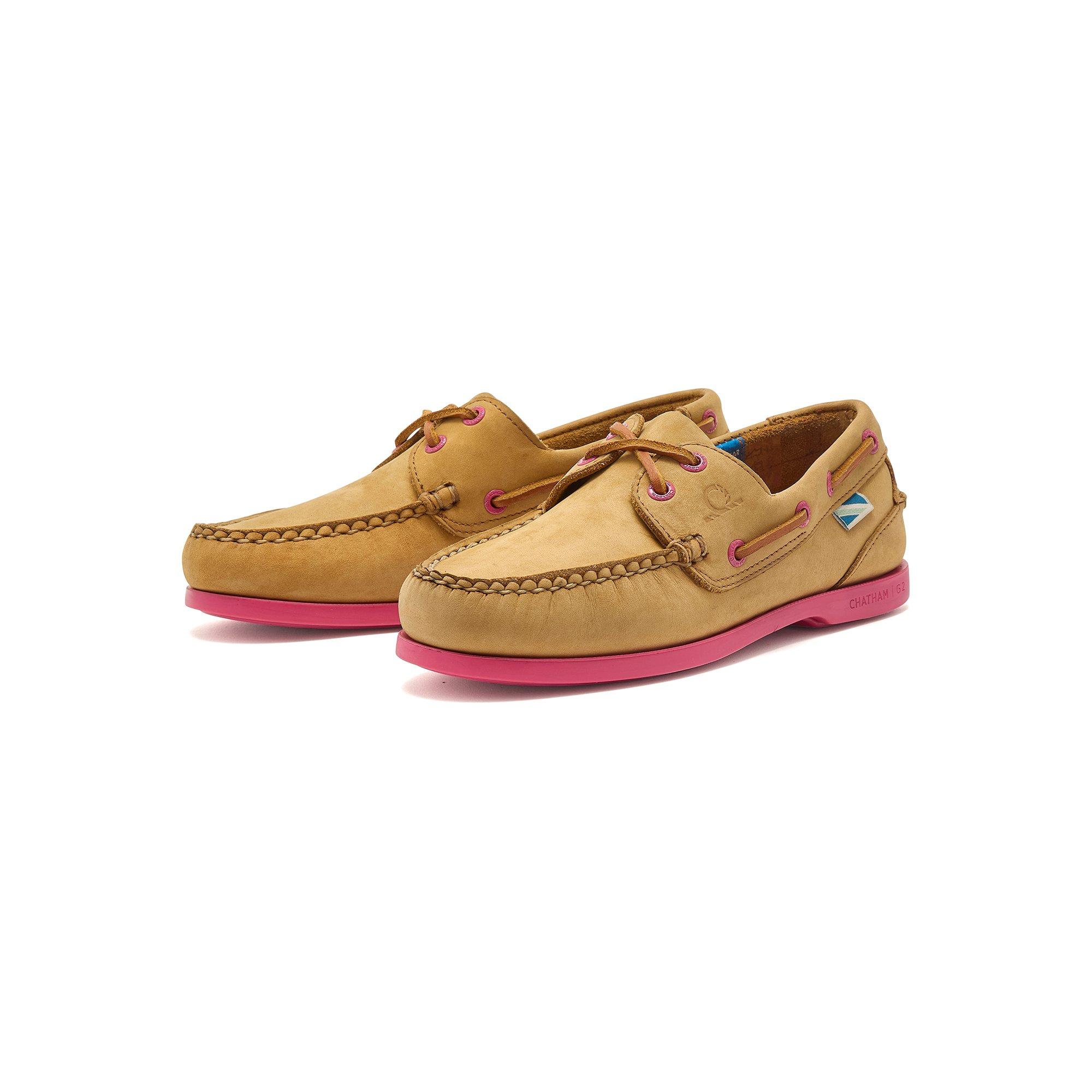 Marron/Rose - Chatham - Women's Boat Shoes - 2