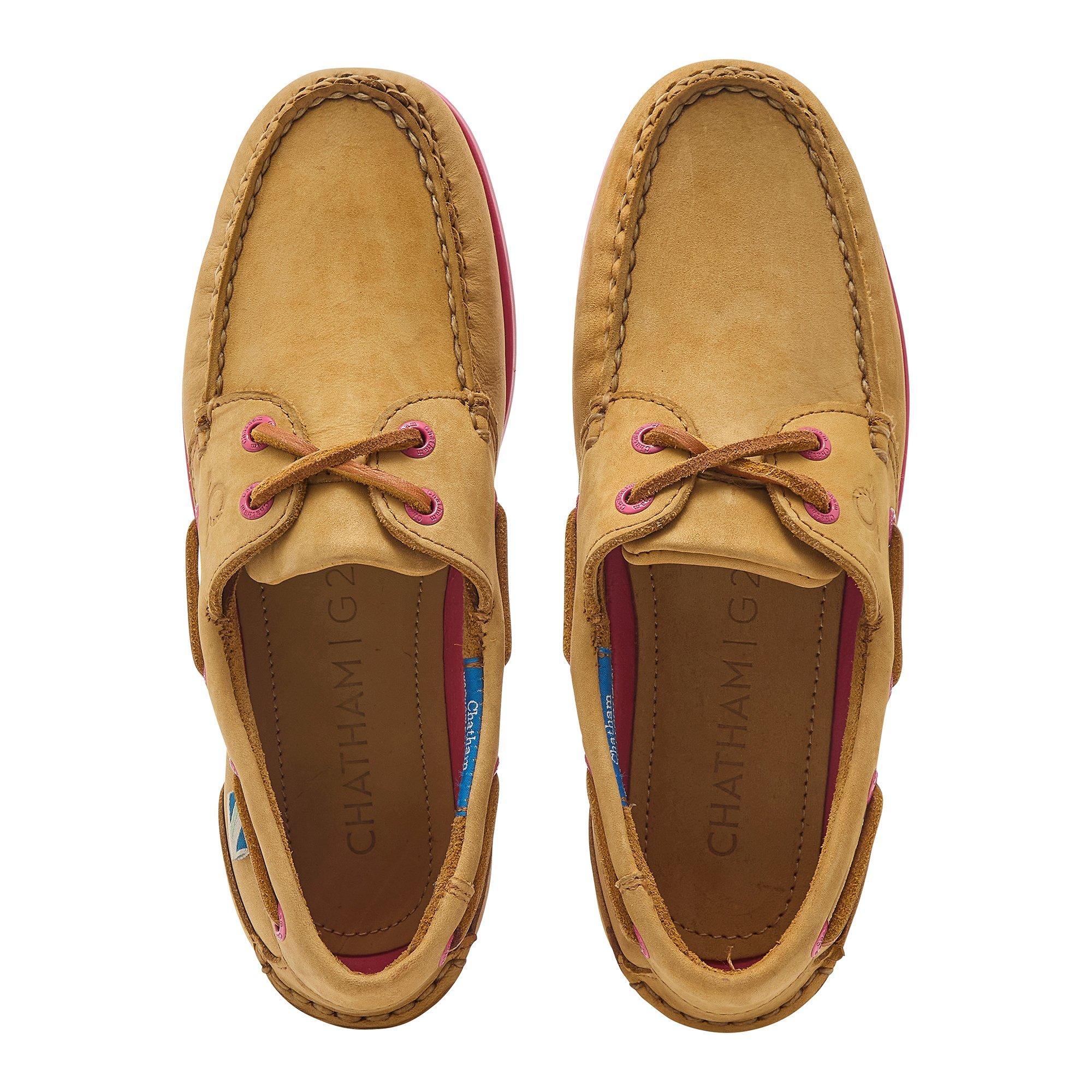 Marron/Rose - Chatham - Women's Boat Shoes - 4