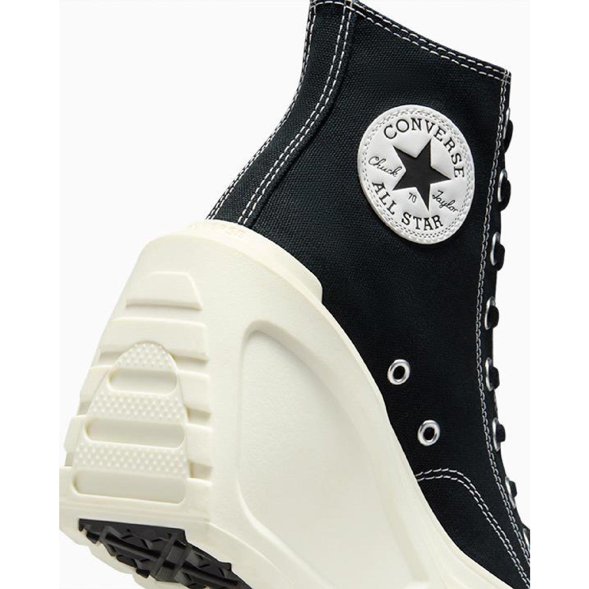 001-Black/Bla - Converse - Women's Chuck 70 De Luxe Wedge Heeled Sandals - 4
