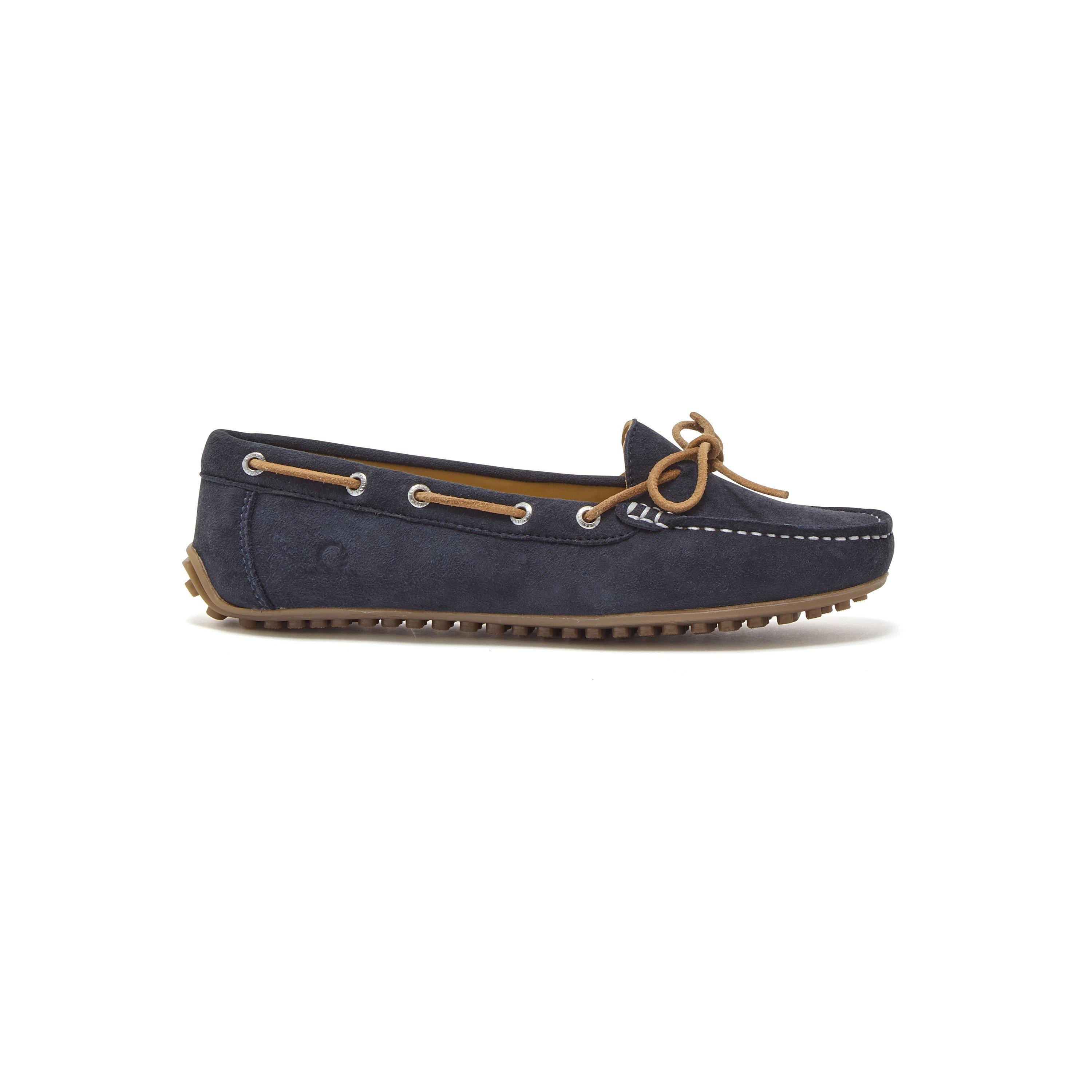Chatham Women's Boat Shoes - Navy - 6 (39)