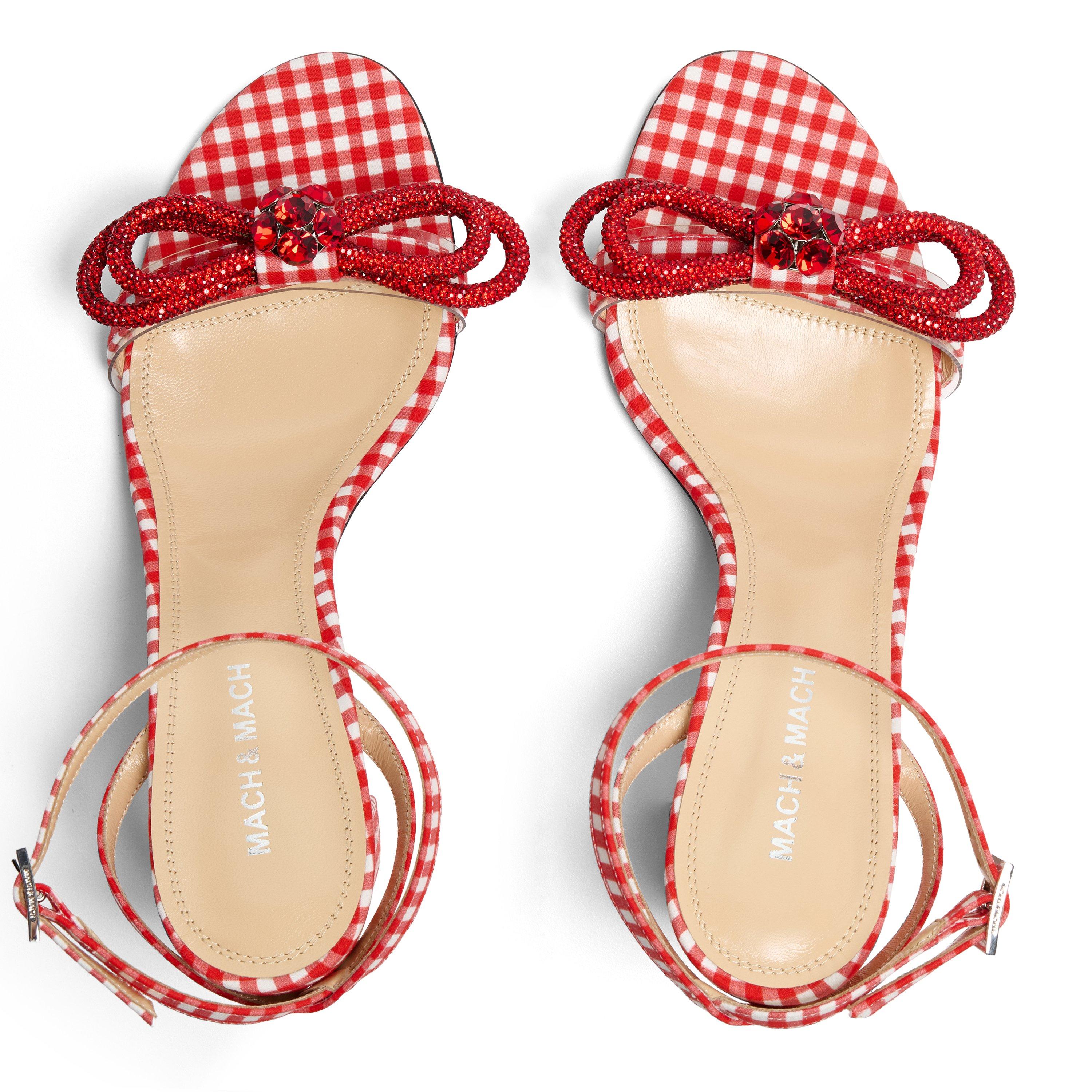 Red Gingham - Mach and Mach - Mach Gng 95H Sndl Ld62 - 5