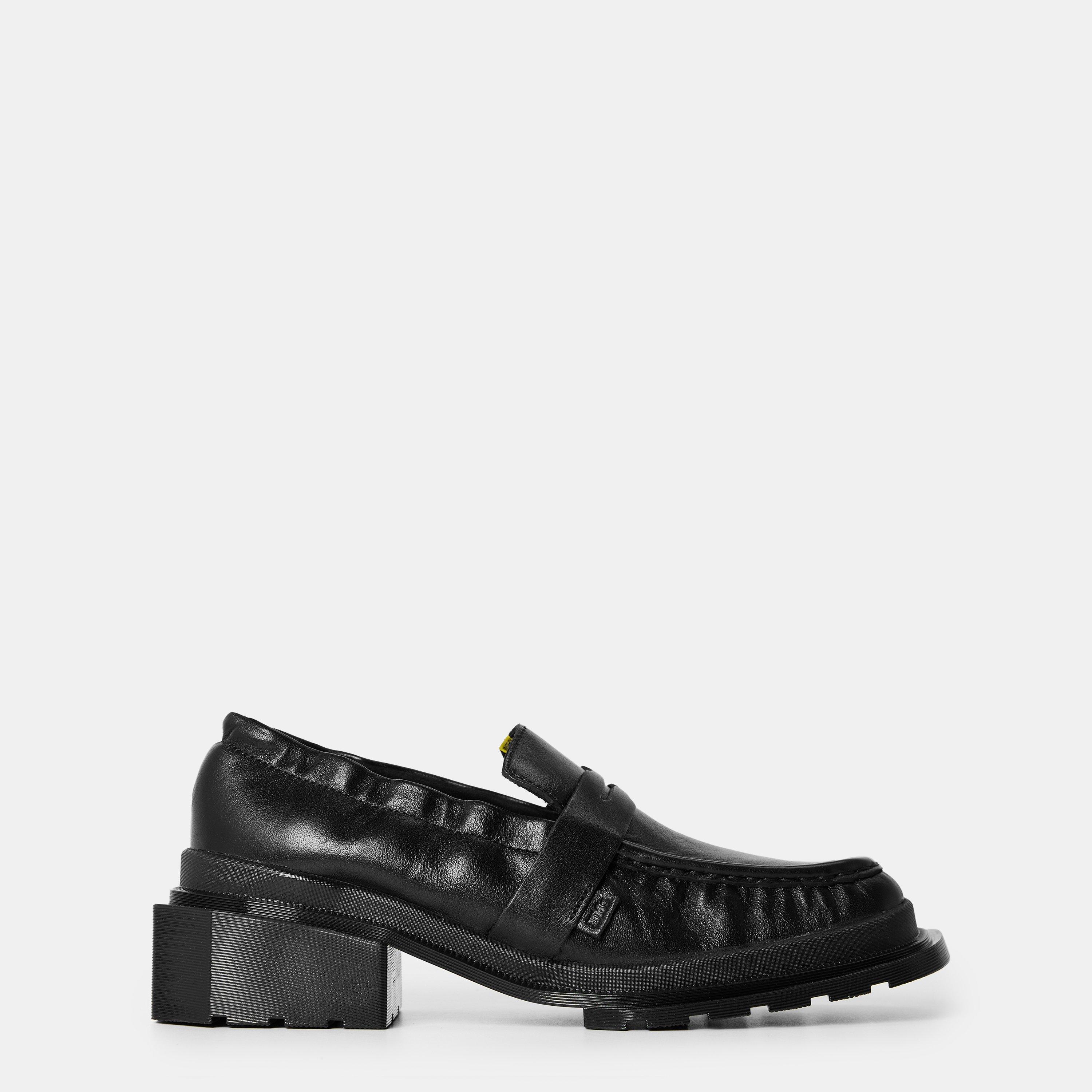 Black Gloss - Dr Martens - Women's Doc Maybole Loafers - 1