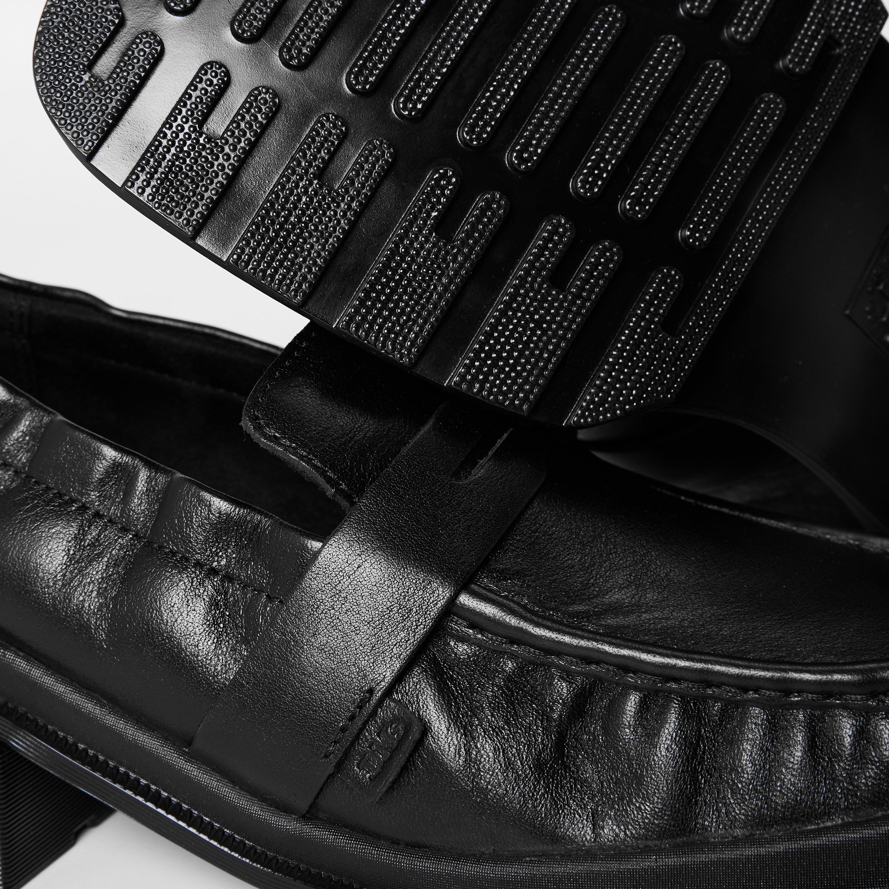 Black Gloss - Dr Martens - Women's Doc Maybole Loafers - 4