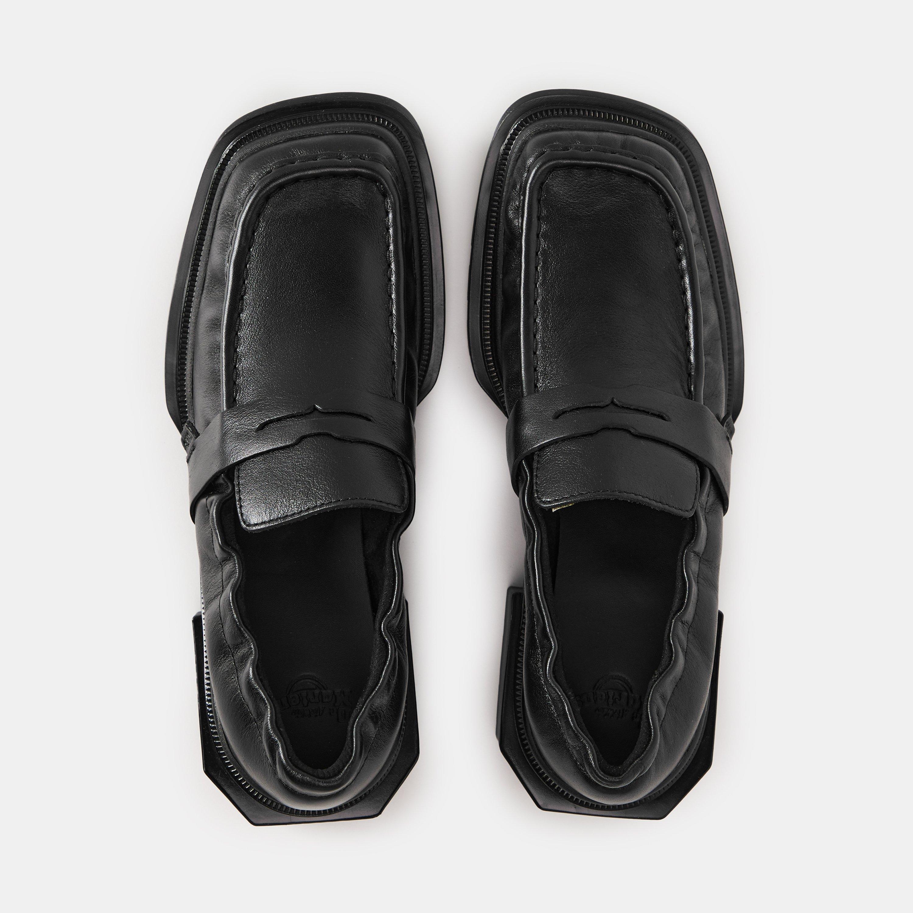 Black Gloss - Dr Martens - Women's Doc Maybole Loafers - 5