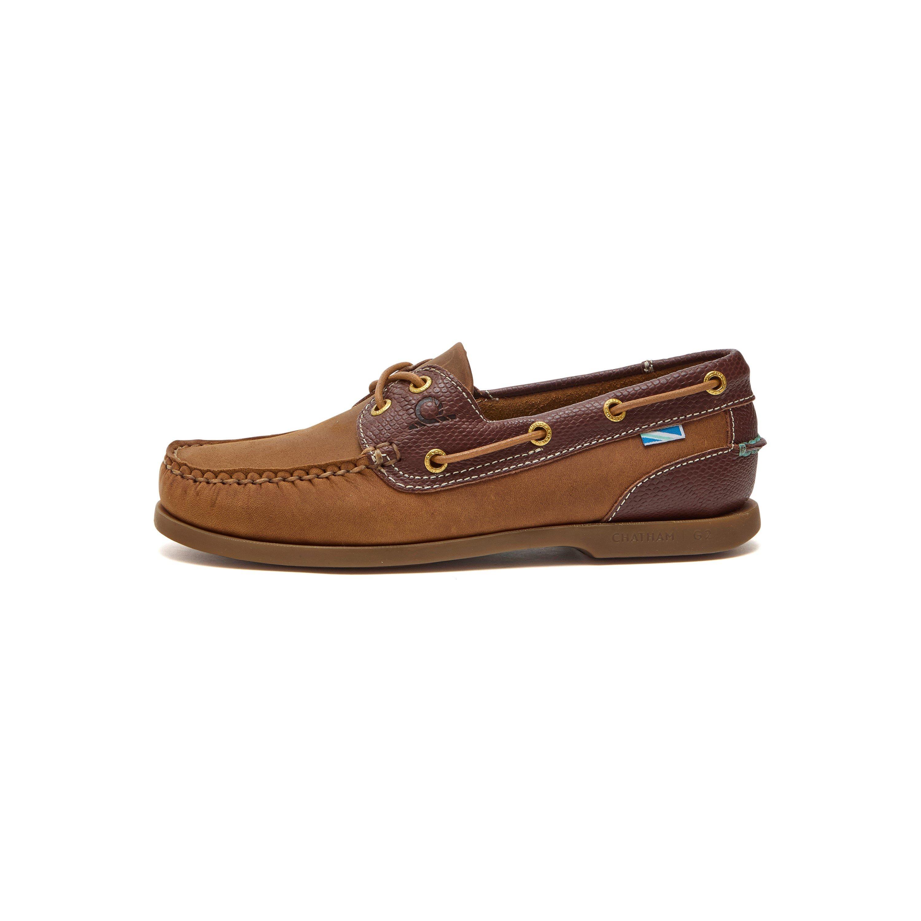 Walnut/Brwn Snk - Chatham - Women's Boat Shoes - 3