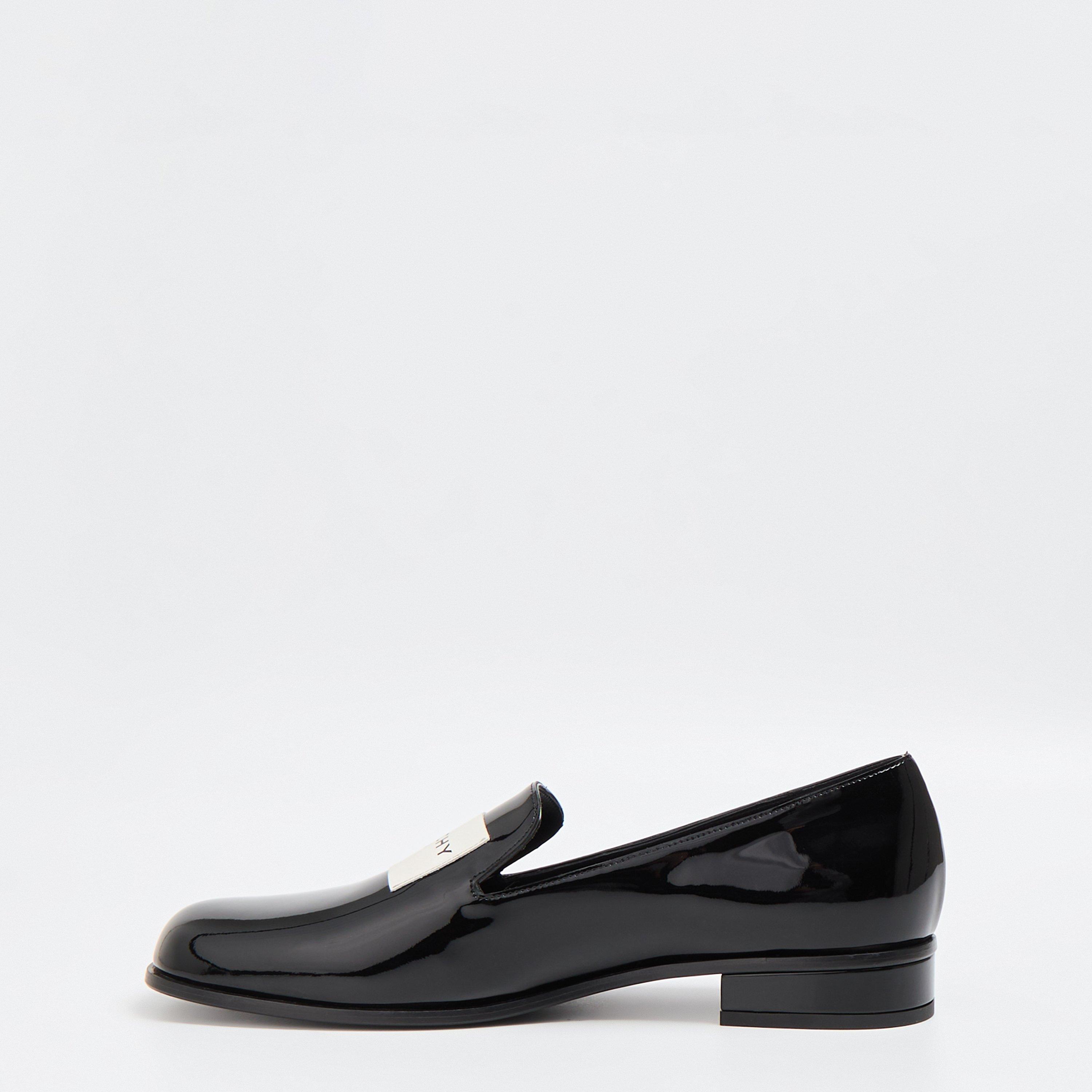 Black - GIVENCHY - Patent Tux Loafers - 2