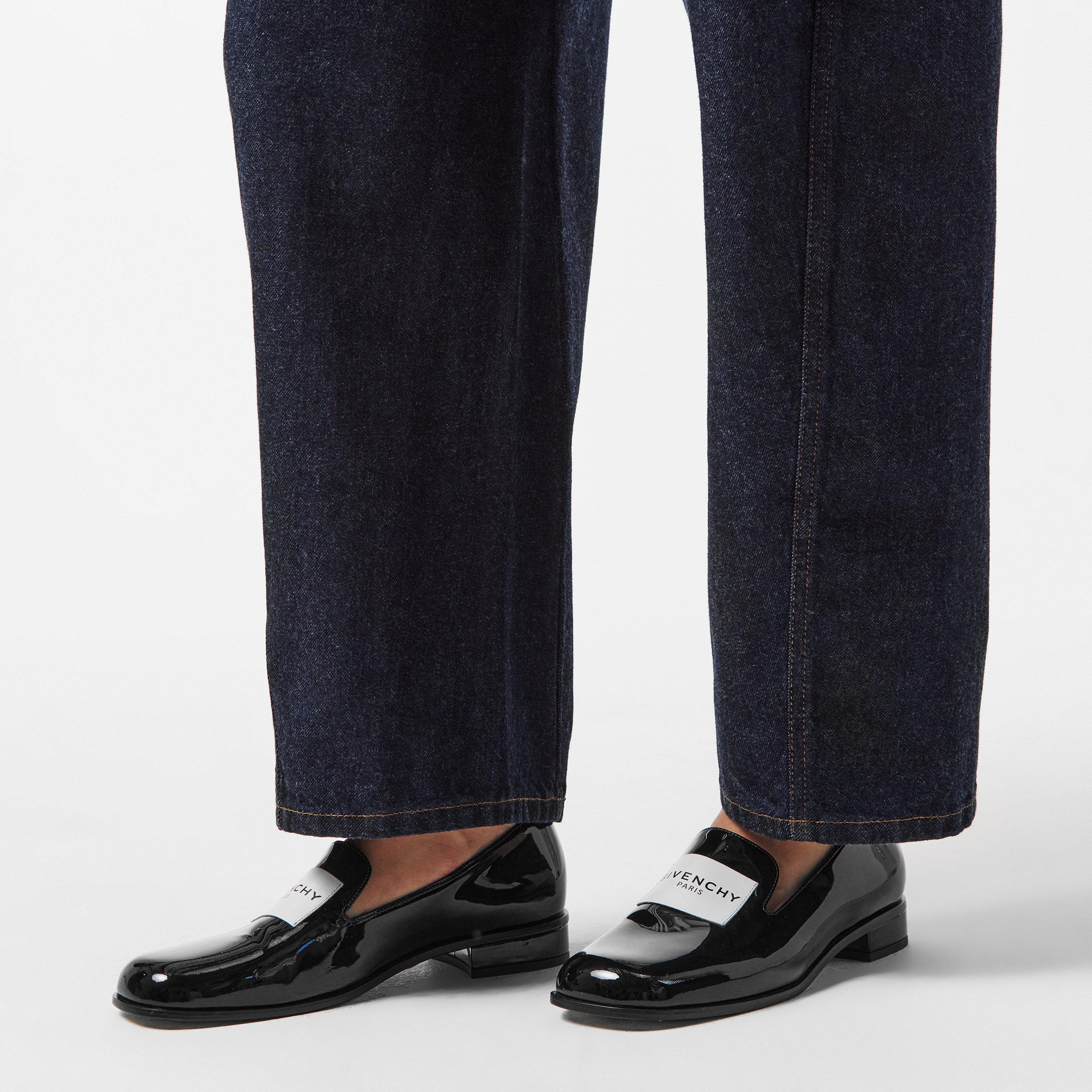 Black - GIVENCHY - Patent Tux Loafers - 3
