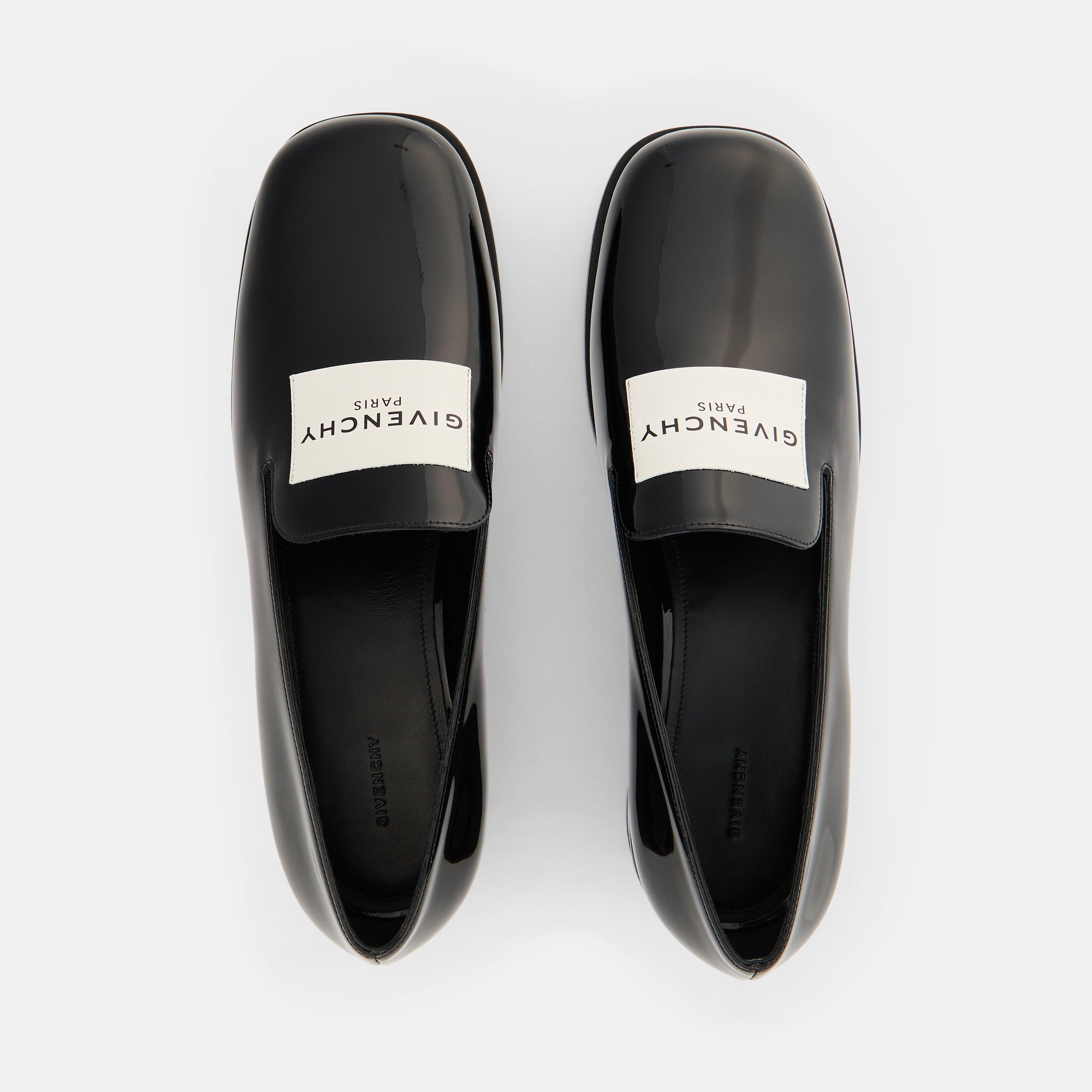 Black - GIVENCHY - Patent Tux Loafers - 5