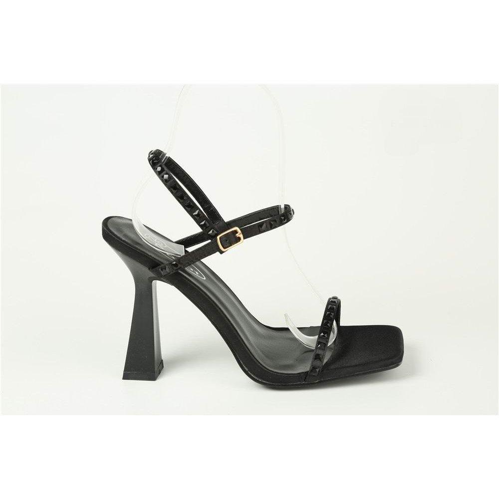 White Satin - Chic - Women's Strappy Ankle Strap Flat Sandal - 3