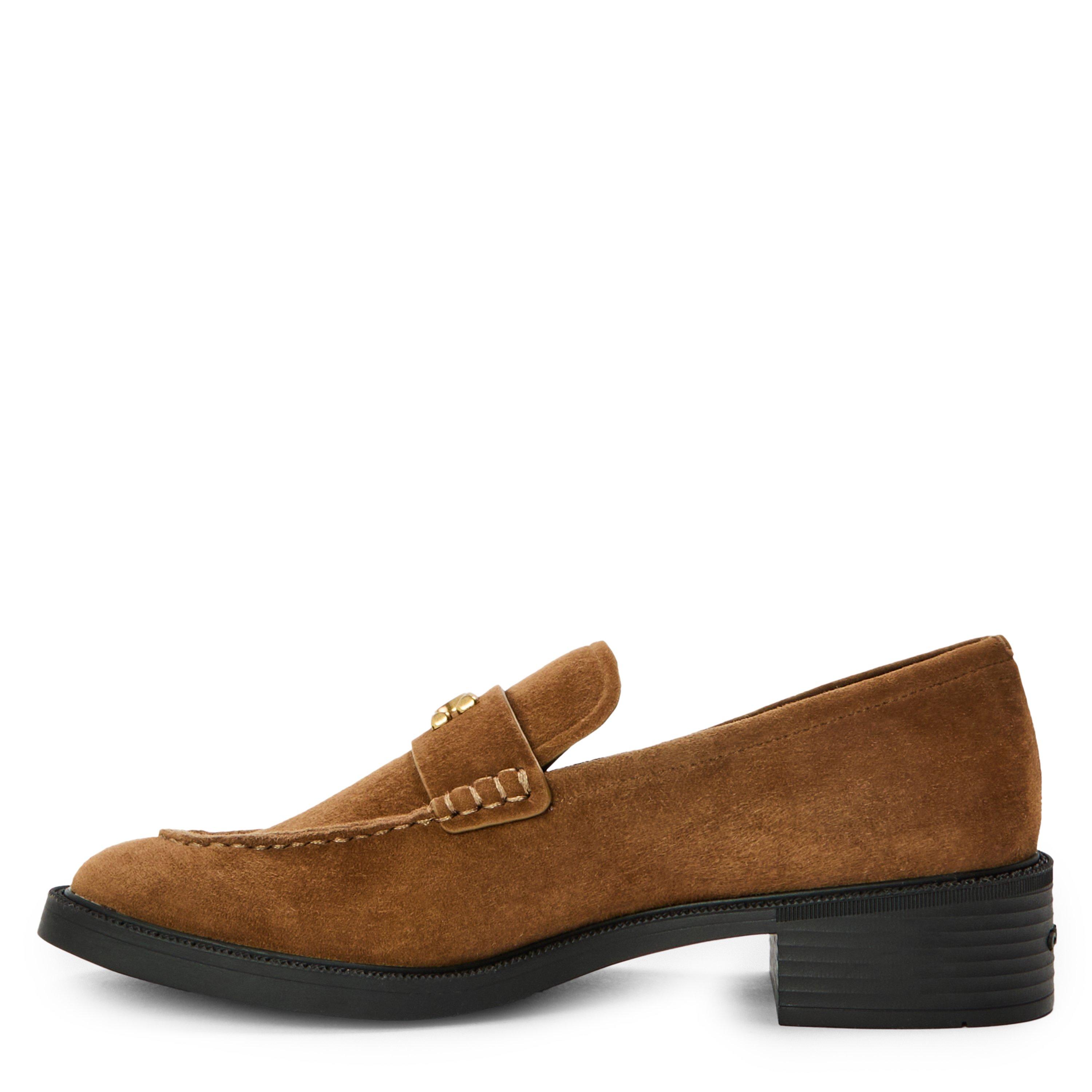 Coconut Suede - Coach - Women's Glazed Penny Loafers - 2