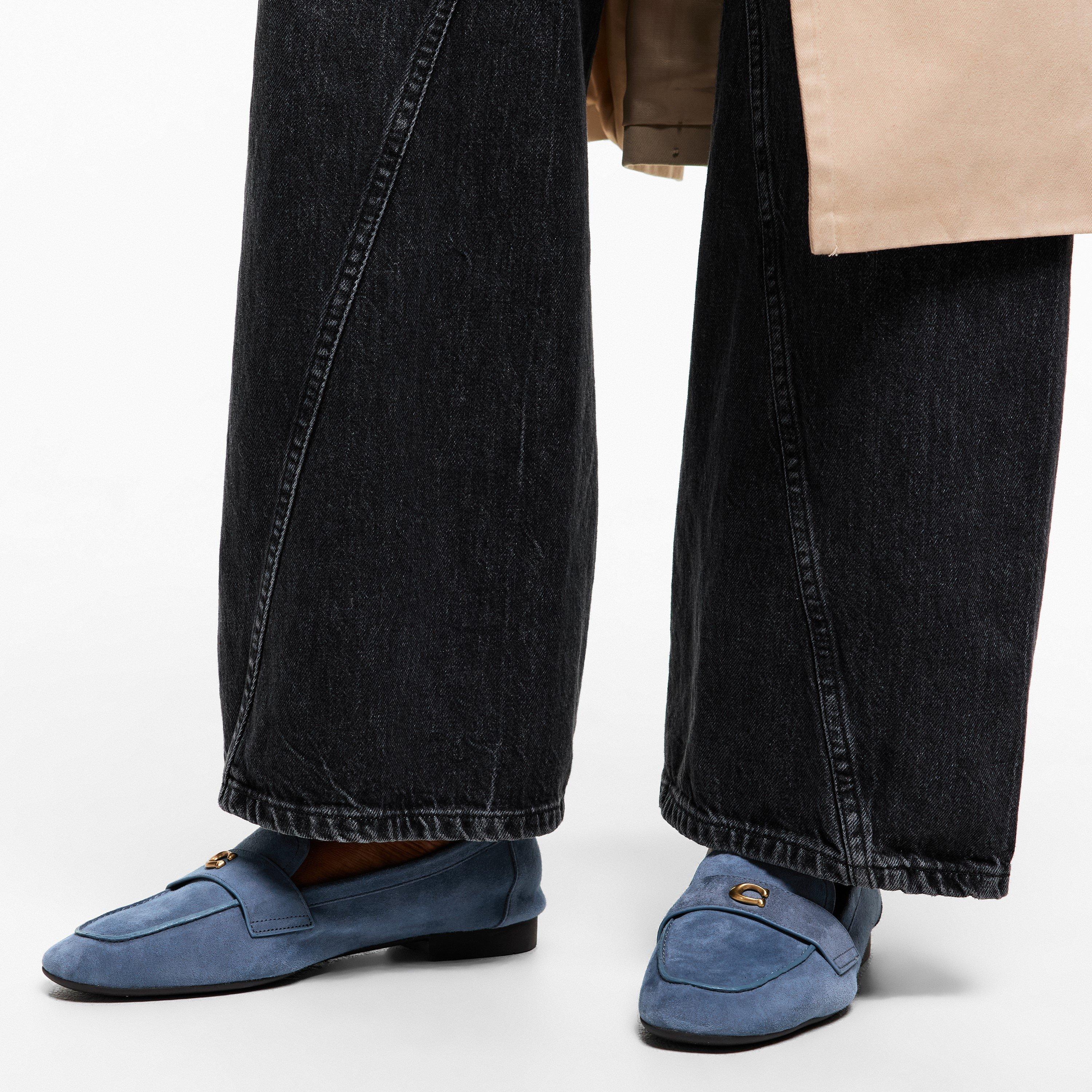 Denim Suede - Coach - Women's Sculptd Loafers - 3