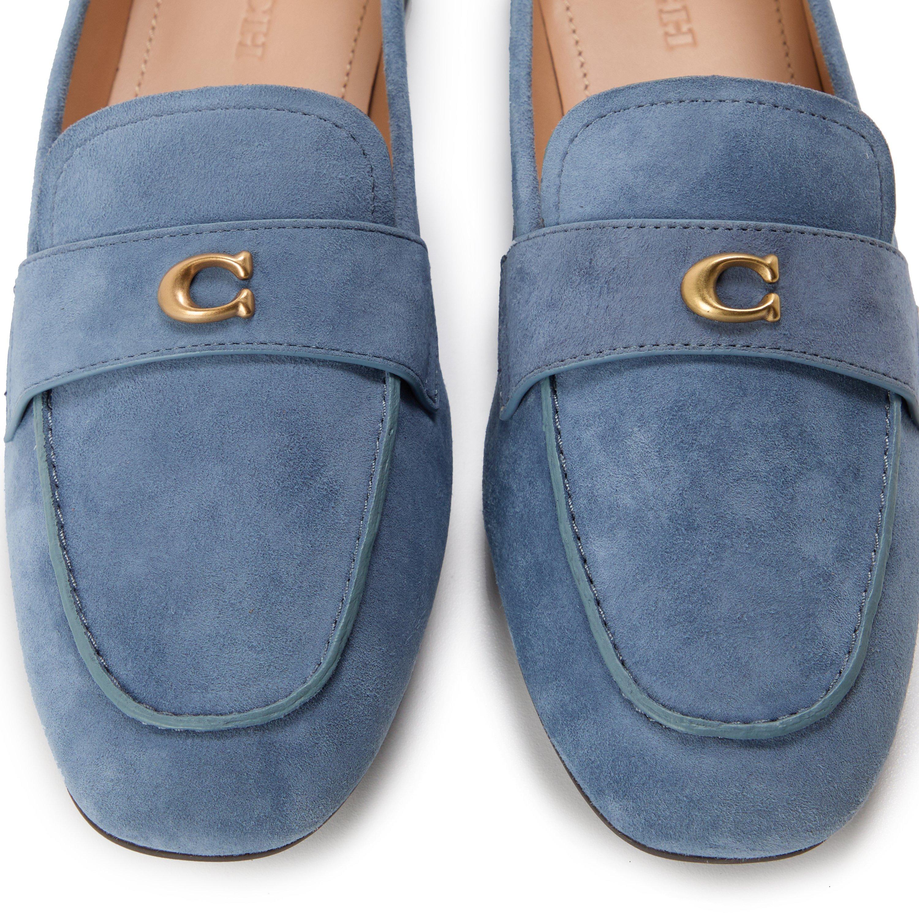 Denim Suede - Coach - Women's Sculptd Loafers - 4