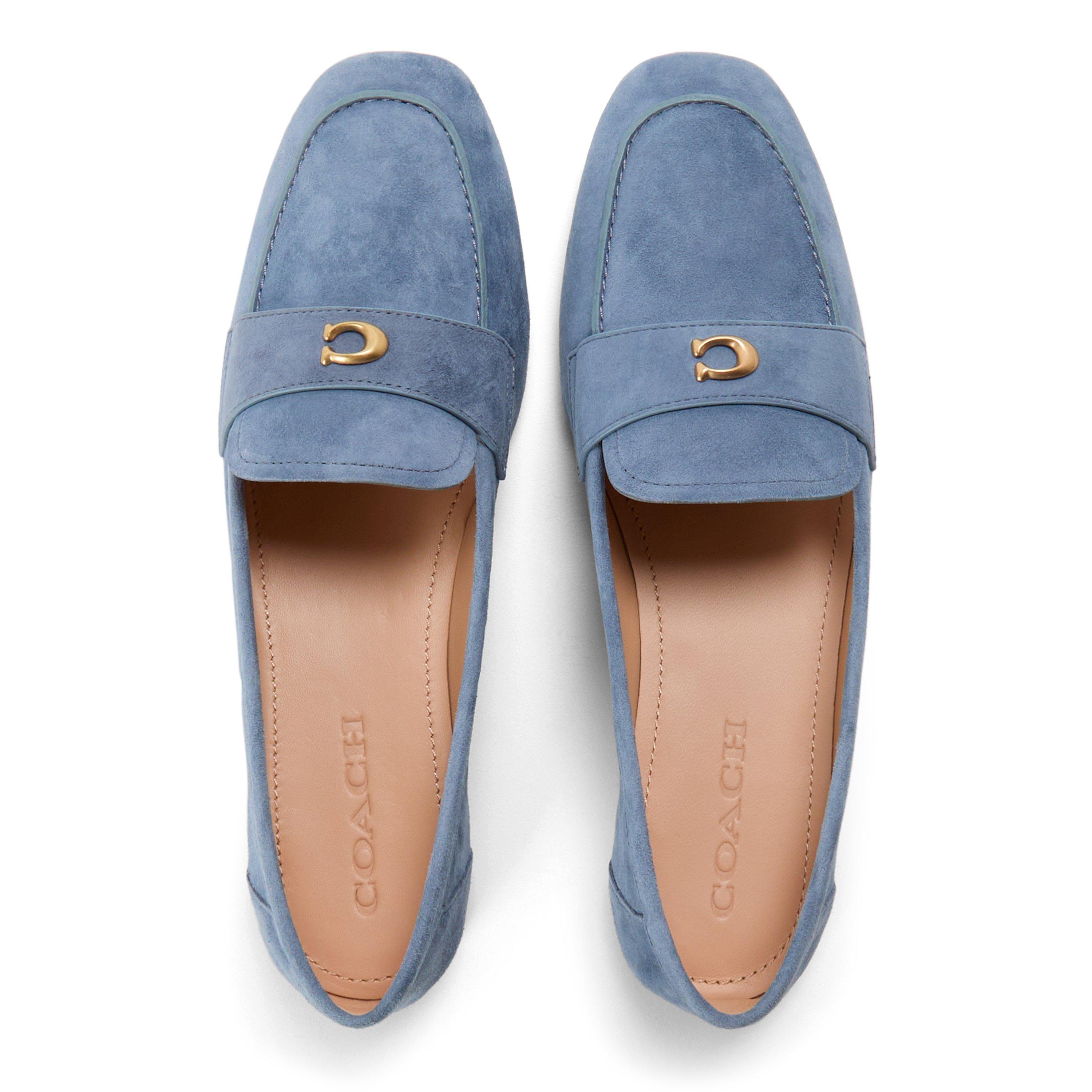 Denim Suede - Coach - Women's Sculptd Loafers - 5