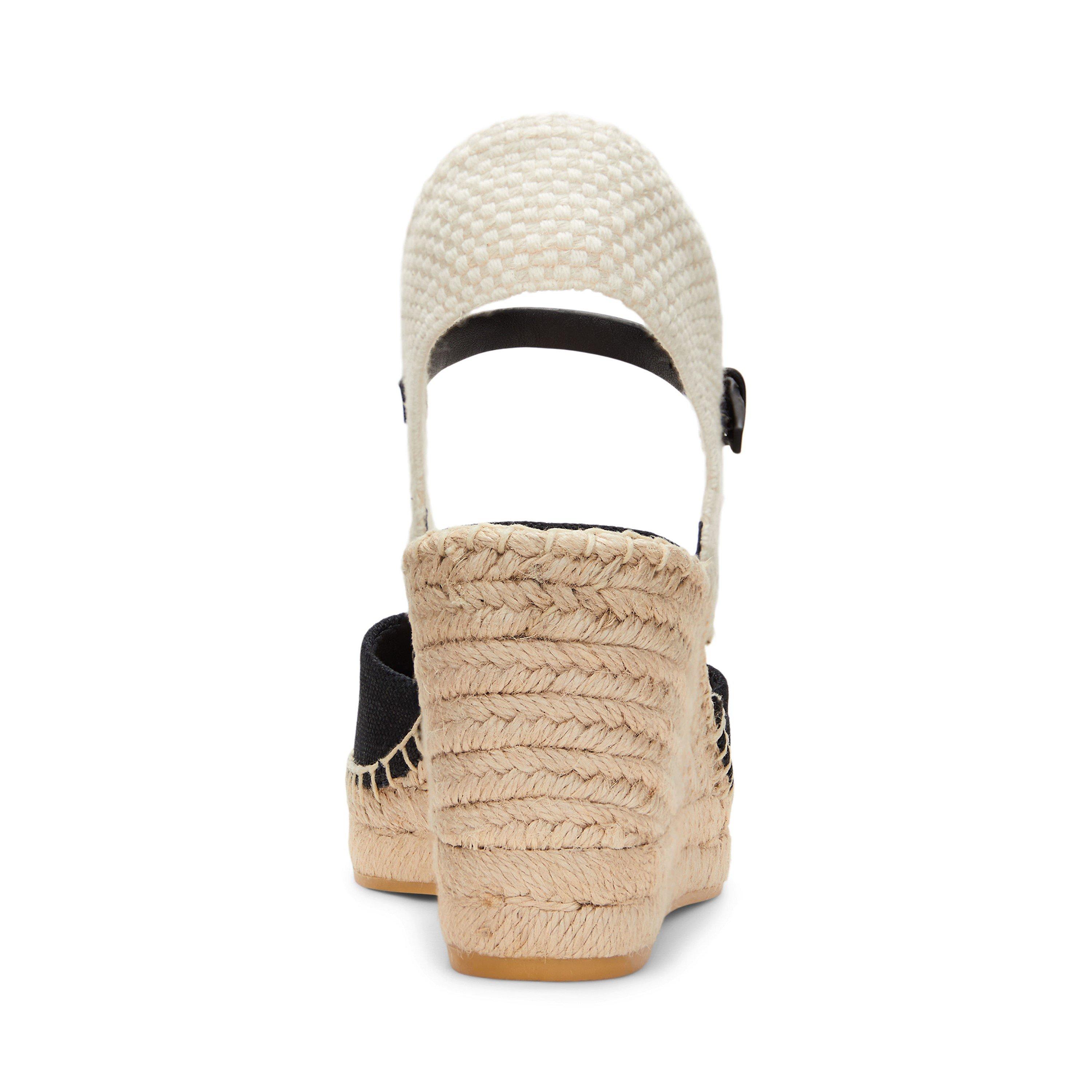 Black - Lauren by Ralph Lauren - Women's Robby Wedge Heeled Sandals - 4