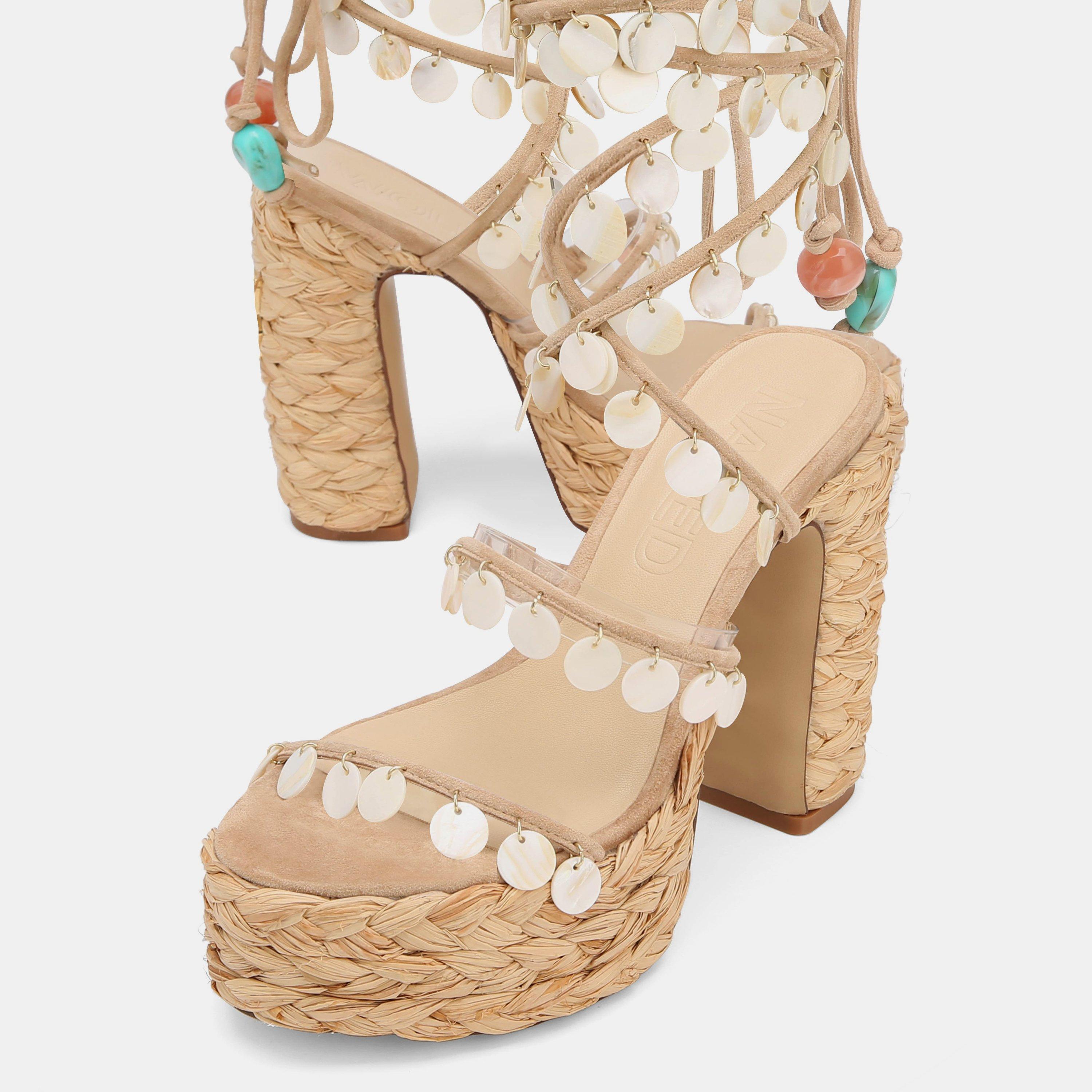 Natural Raffia - Naked Wolfe - Wolfe Fantasic Heels Ld62 - 3