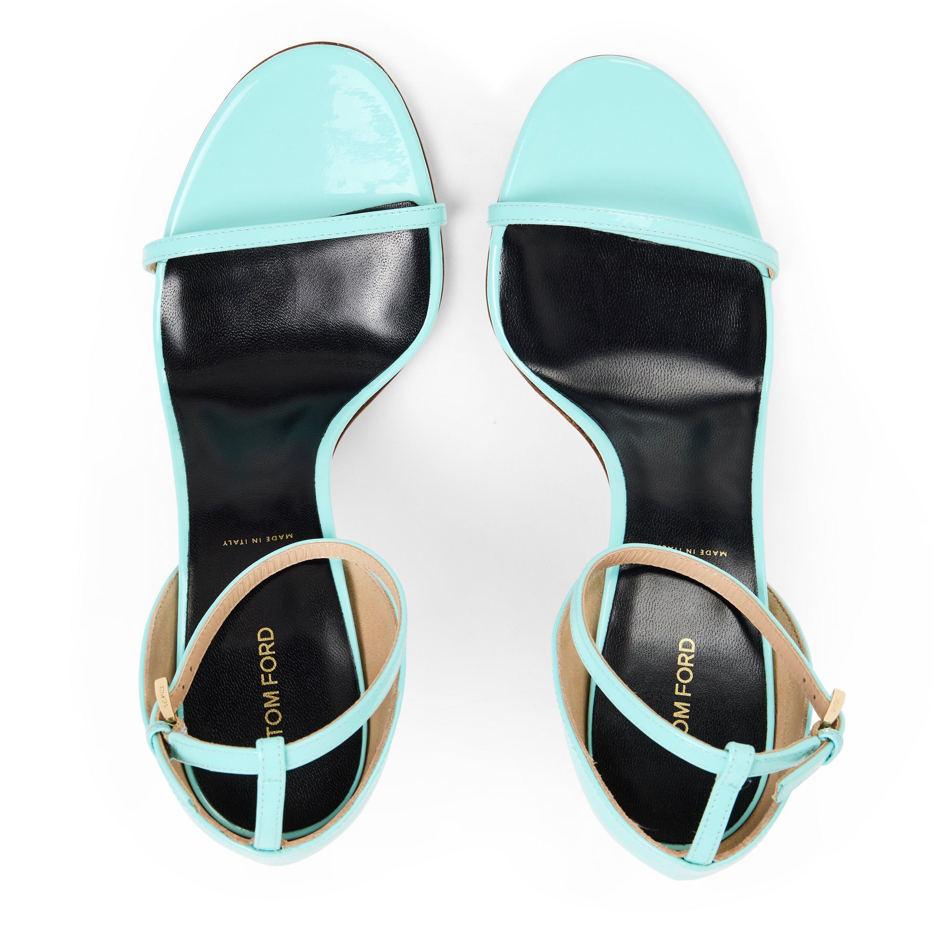 Aqua - Tom Ford - Women's Strappy Heeled Sandals - 4