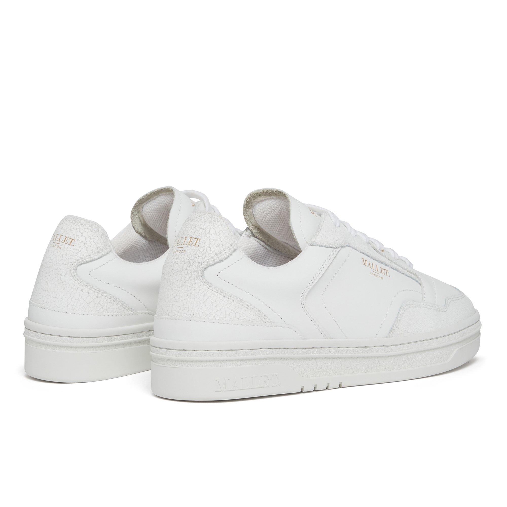White Cracked - Mallet - Women's Bethany Court Trainers - 2