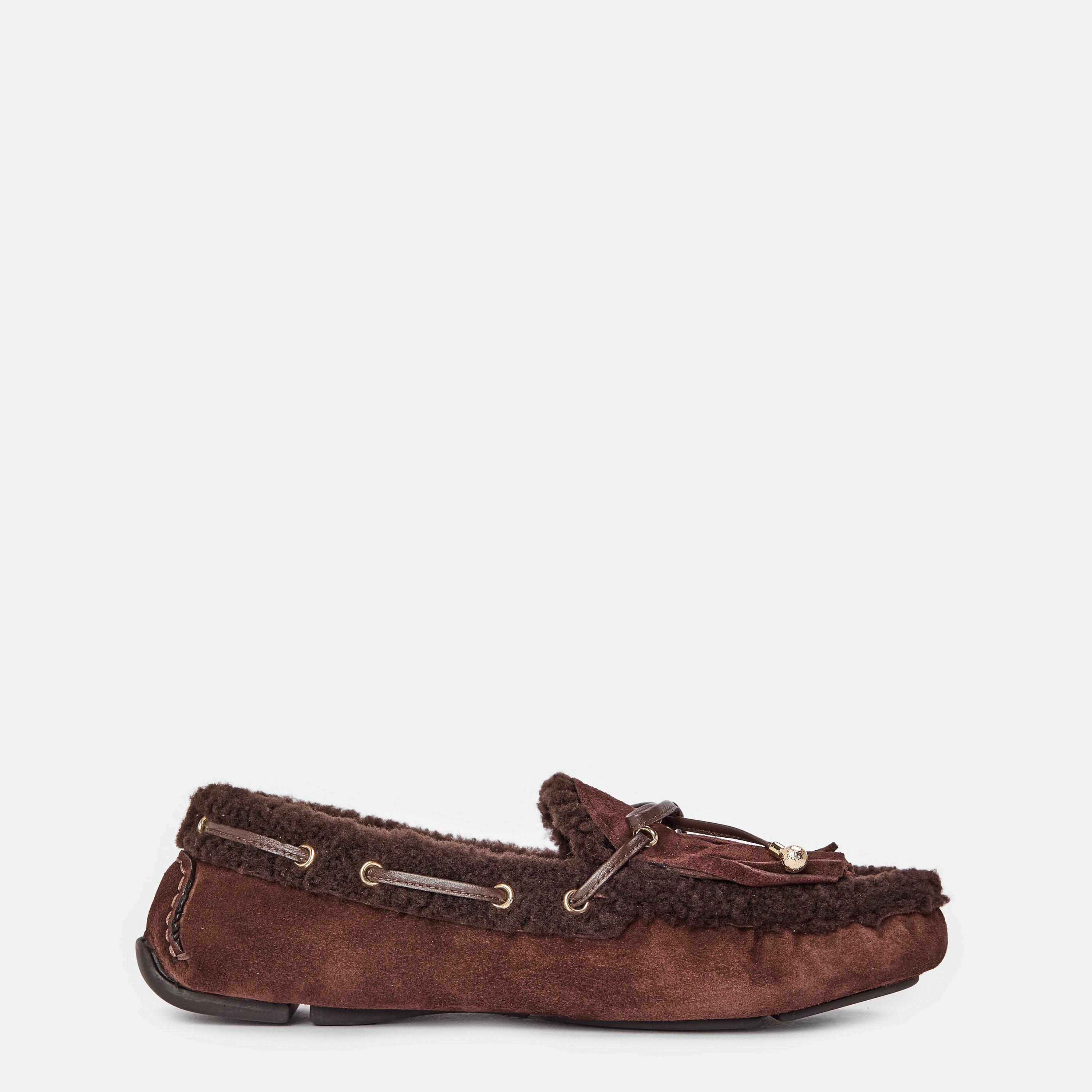 Chocolate - Jimmy Choo - Women's Cushioned Boat Shoes - 1