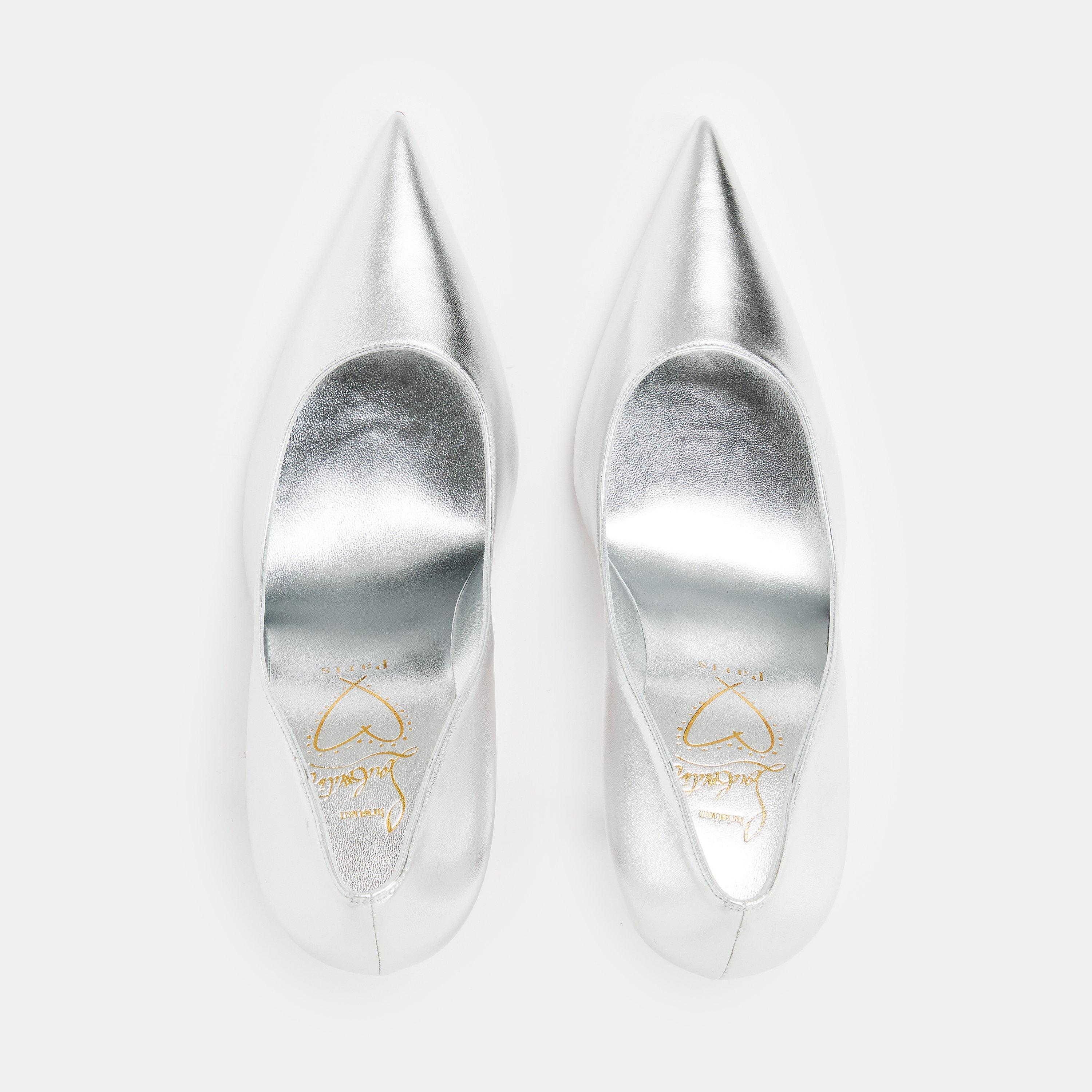 Laminate Silver - Christian Louboutin - Women's Stiletto Court Shoes - 5