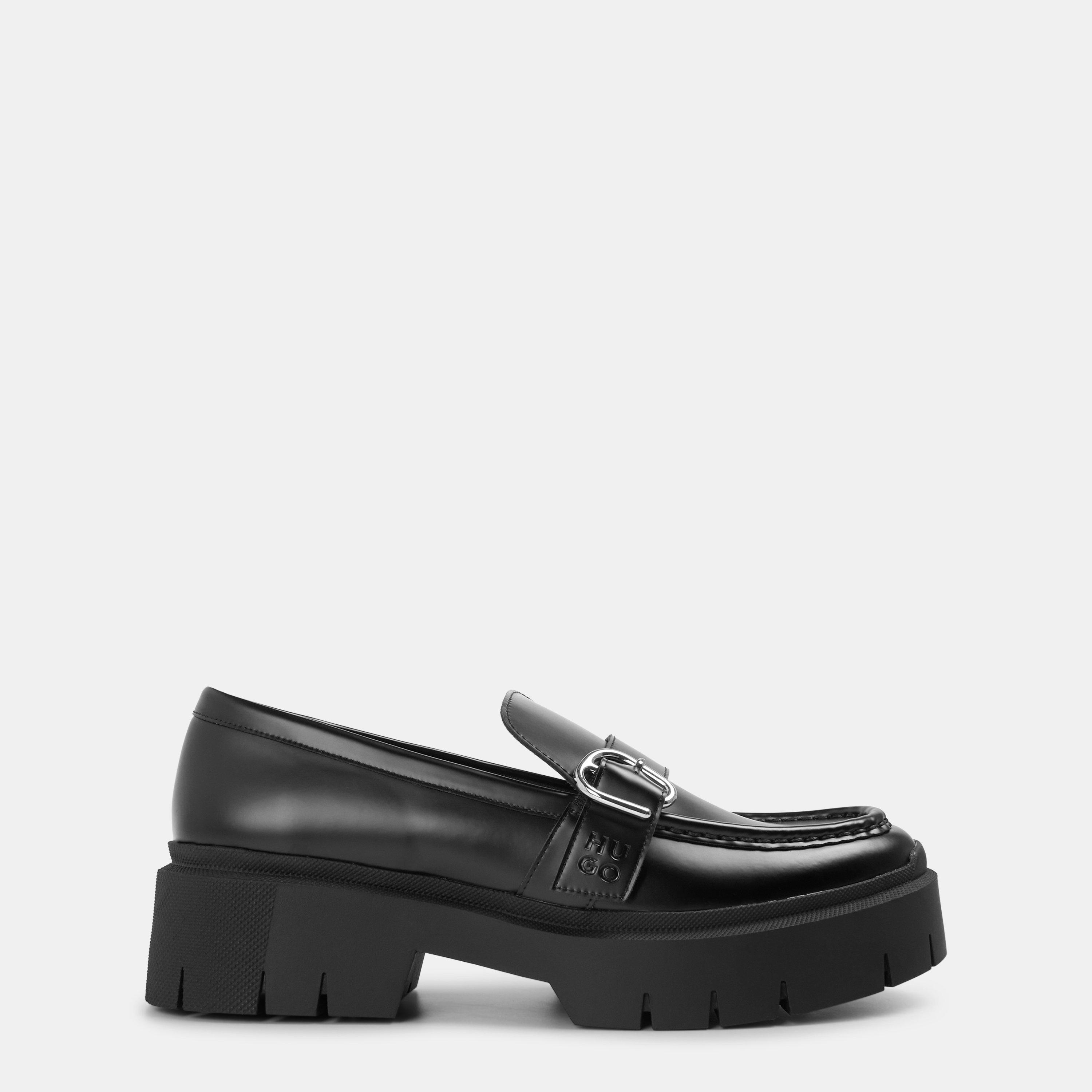Hugo Women's Kris Loafers - Black 001 - 6 (39)