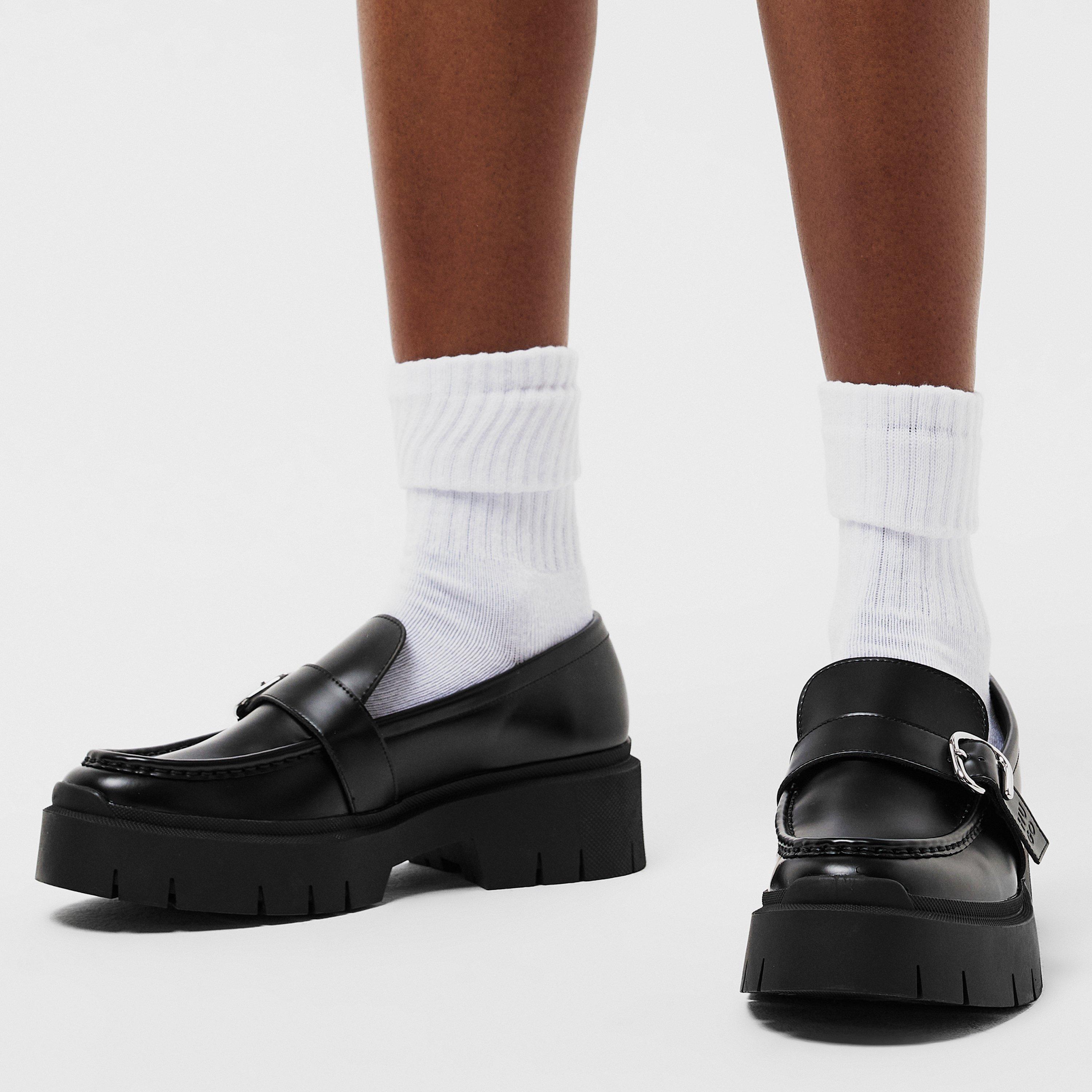 Black 001 - Hugo - Women's Kris Loafers - 3