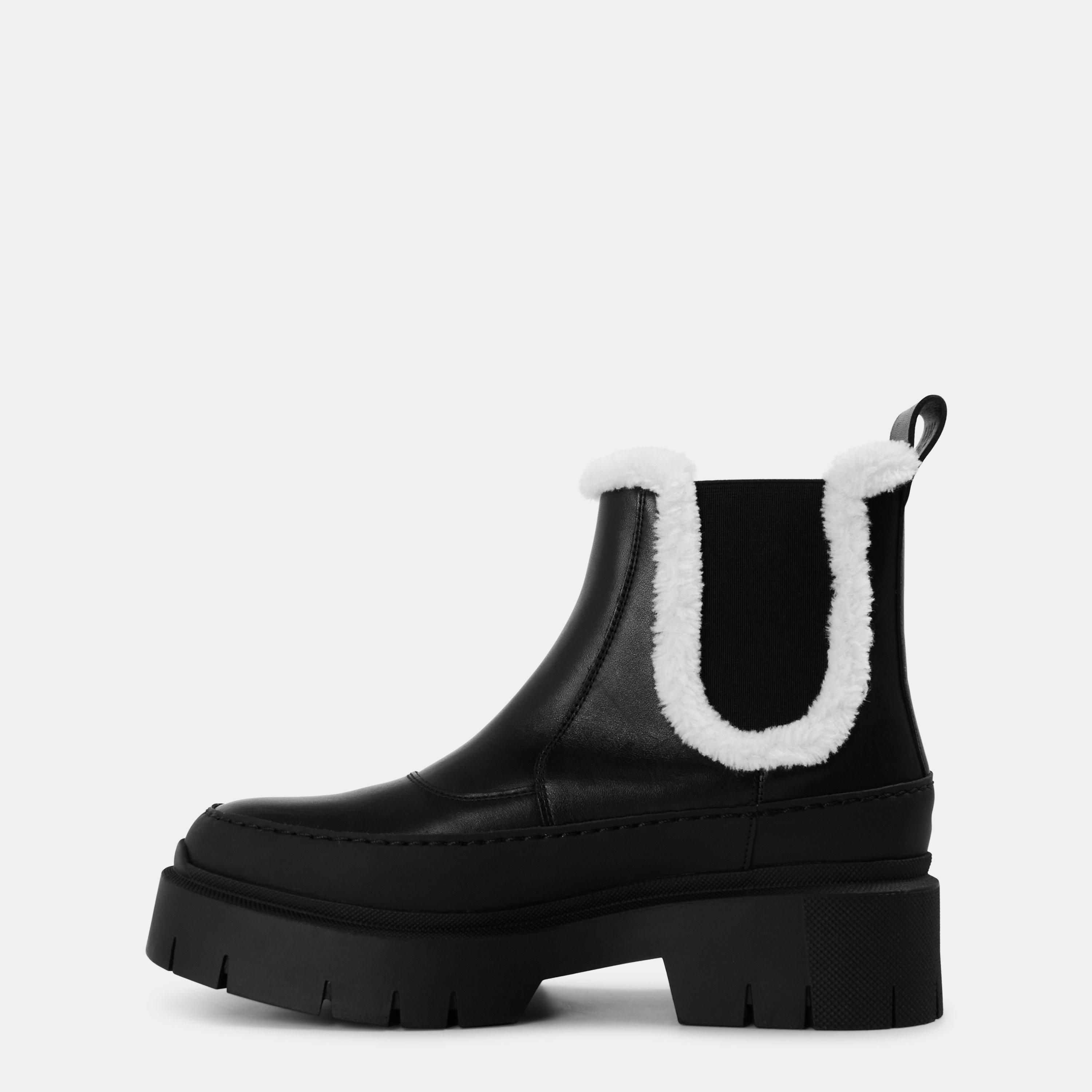 Black 001 - Hugo - Women's Biker Boots - 2