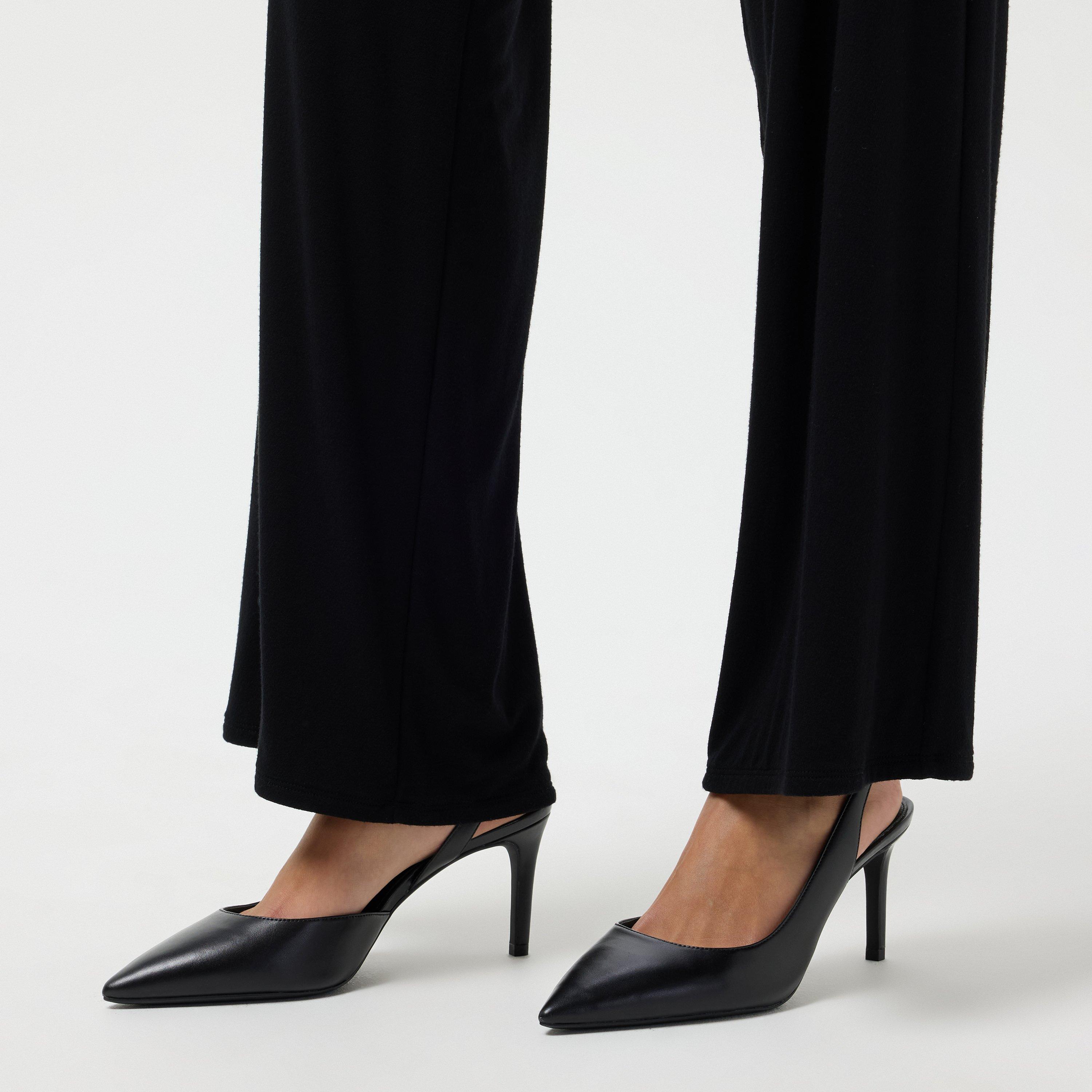 Black - MICHAEL Michael Kors - Women's Alina Slingback Stiletto Court Shoes - 3