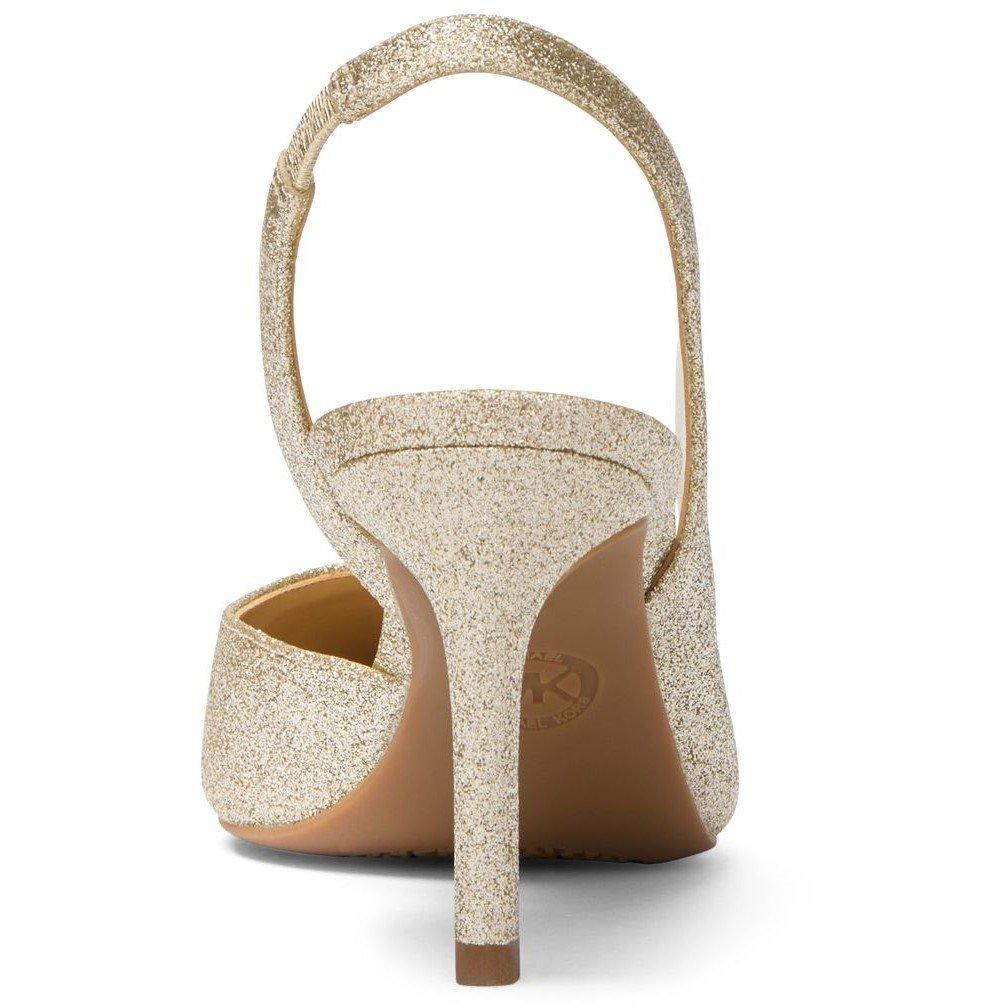 Pale Gold - MICHAEL Michael Kors - Women's Alina Slingback Stiletto Court Shoes - 2