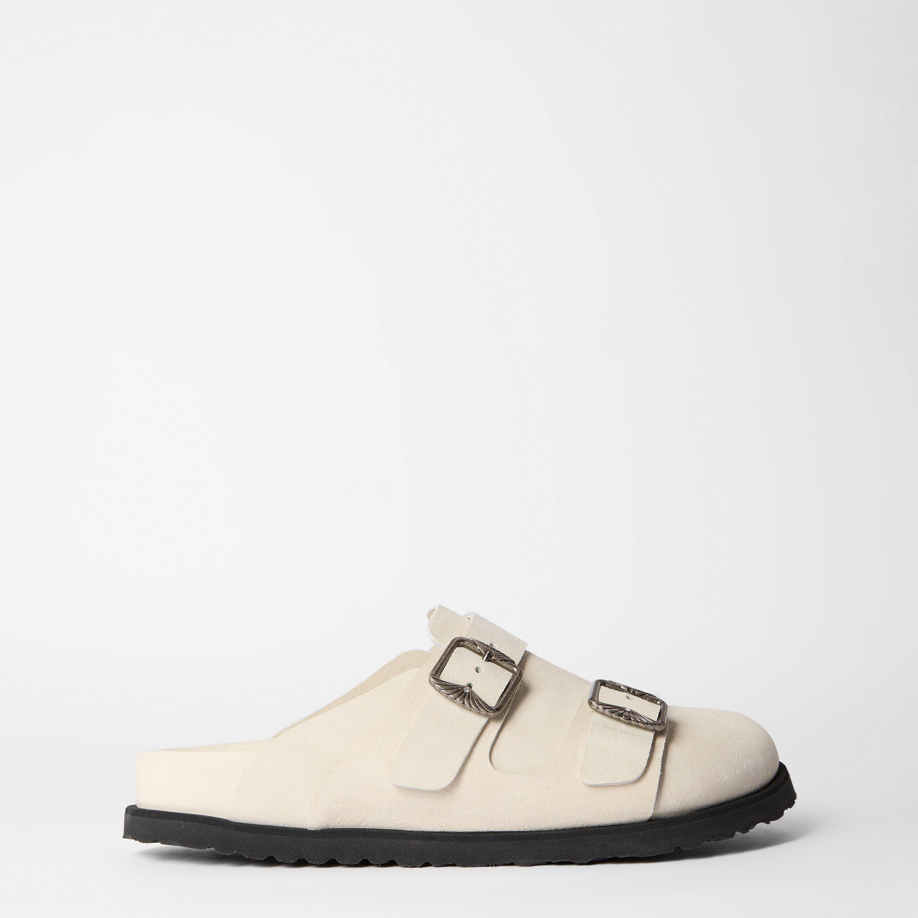 Cream - Birkenstock 1774 - Women's West Cork-Latex Clogs - 1