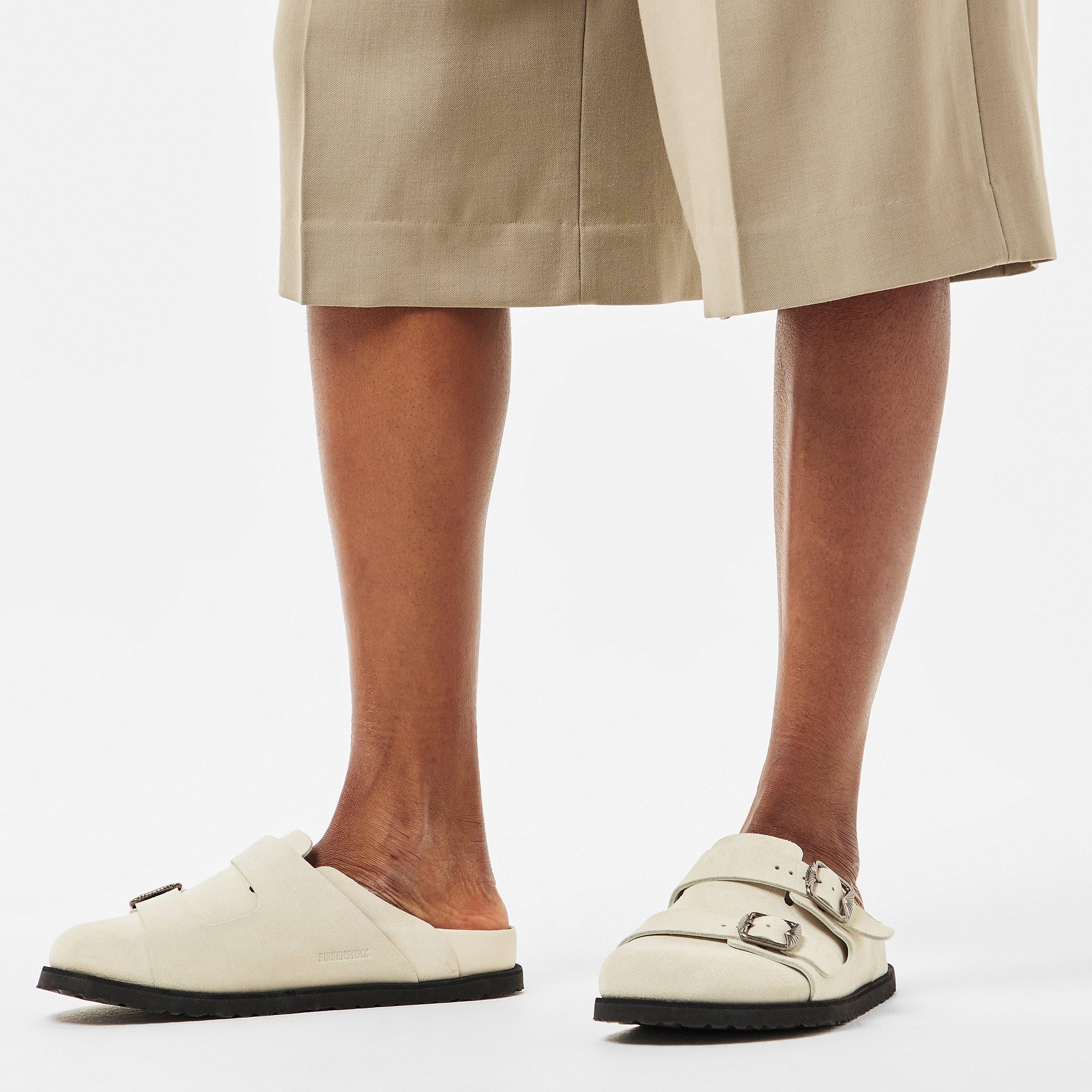 Cream - Birkenstock 1774 - Women's West Clogs - 3